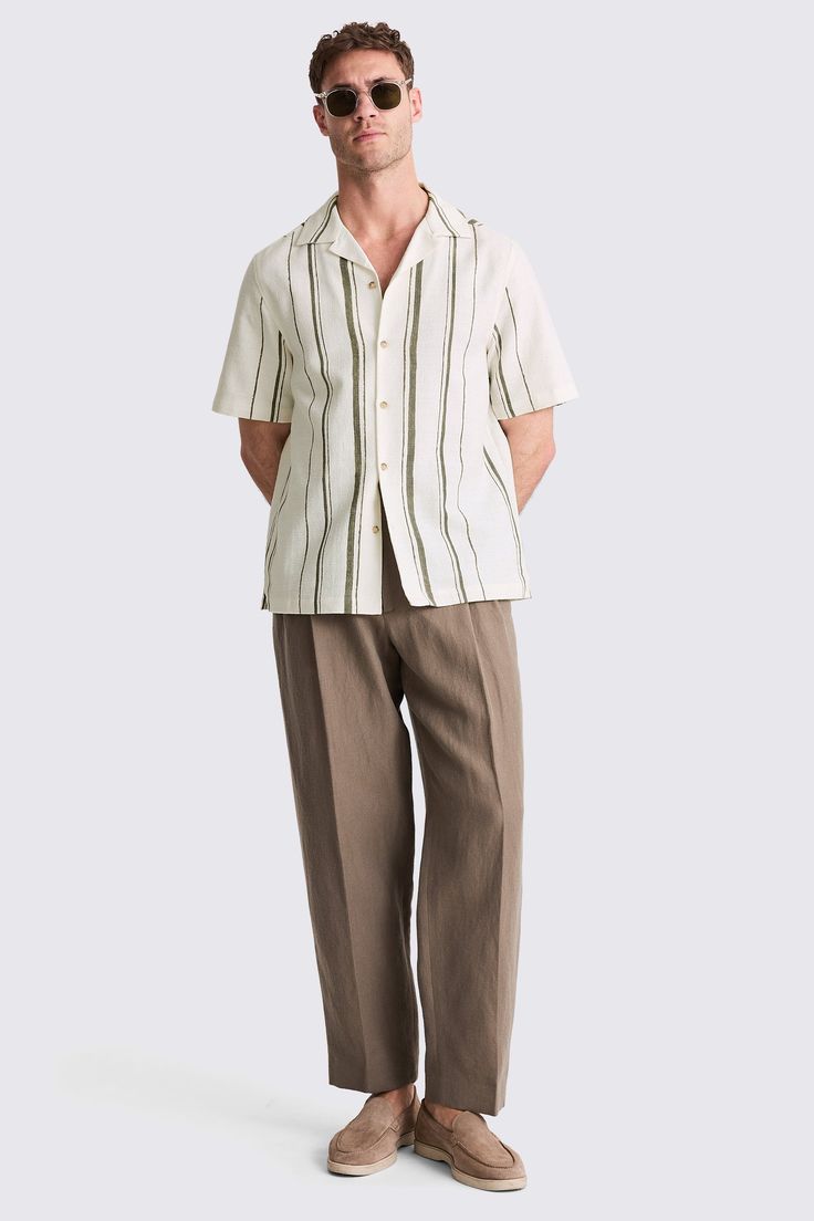 Men's Cuban Half Sleeve