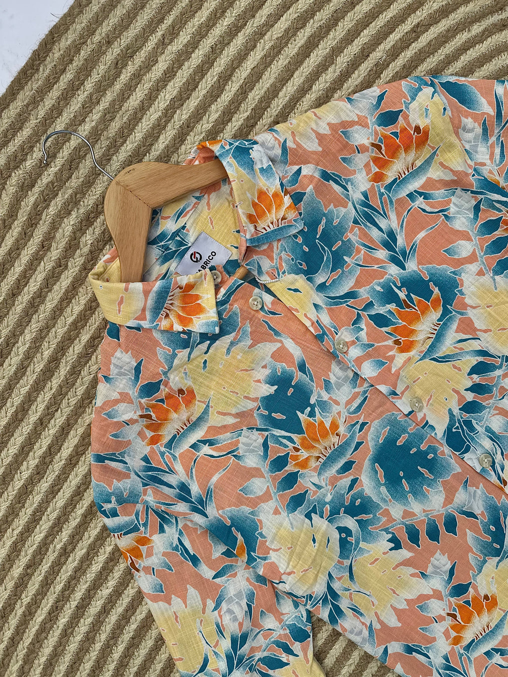 Sunset Floral Boxy Shirt
