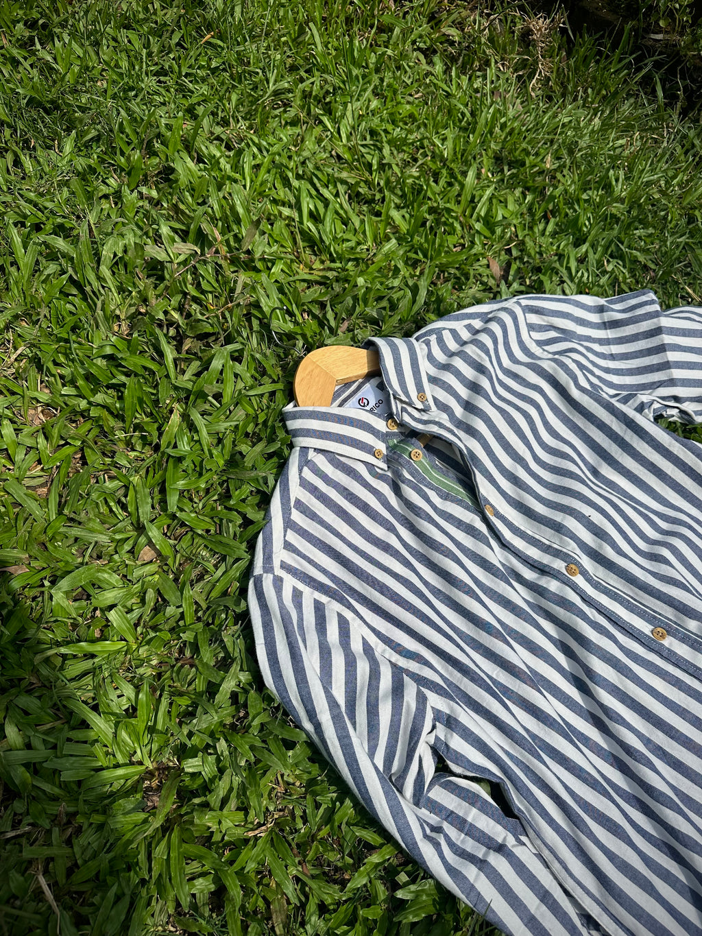 Seaside Stripe Linen Shirt