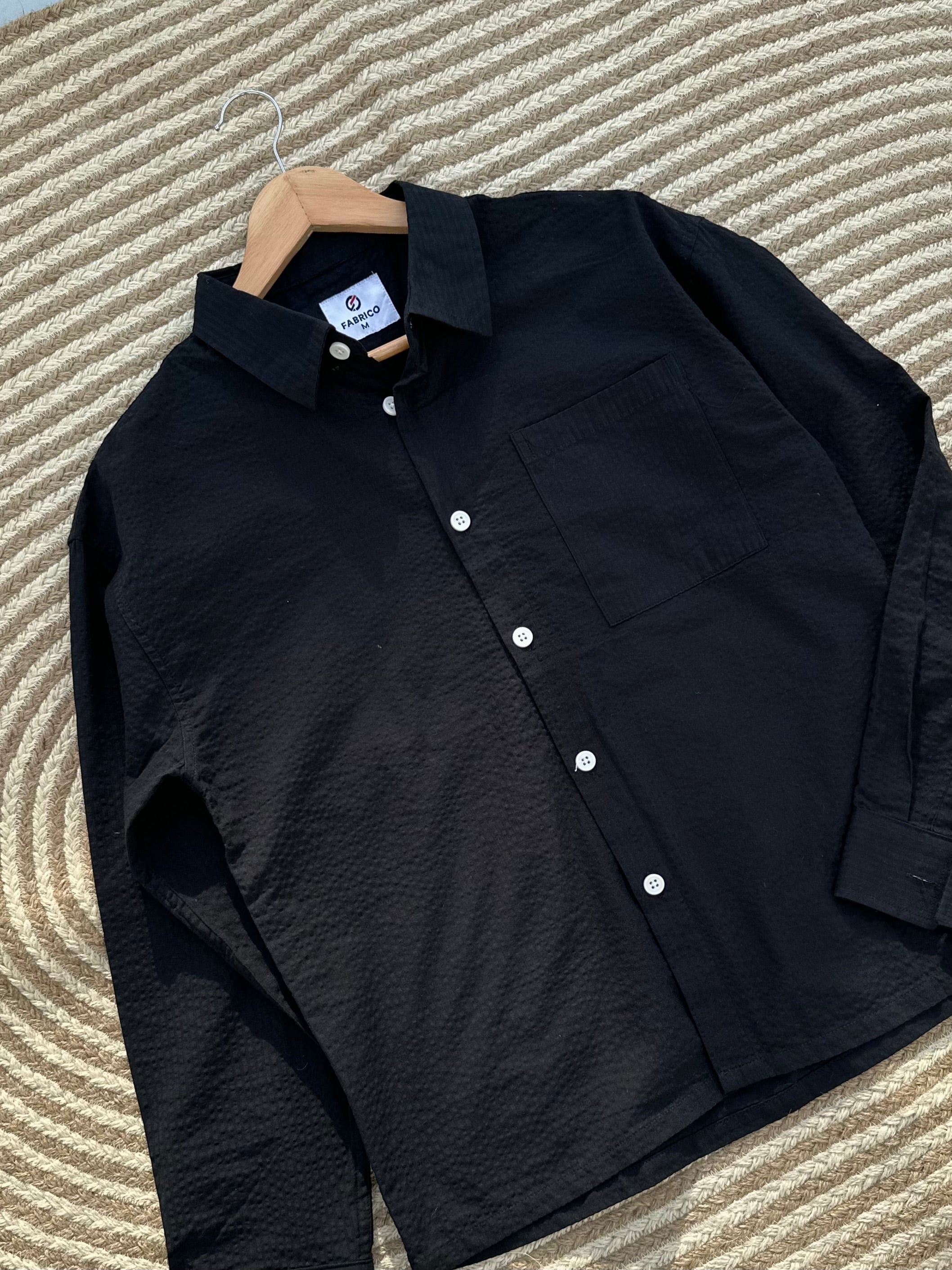 Unisex TreeWear Black boxy shirt