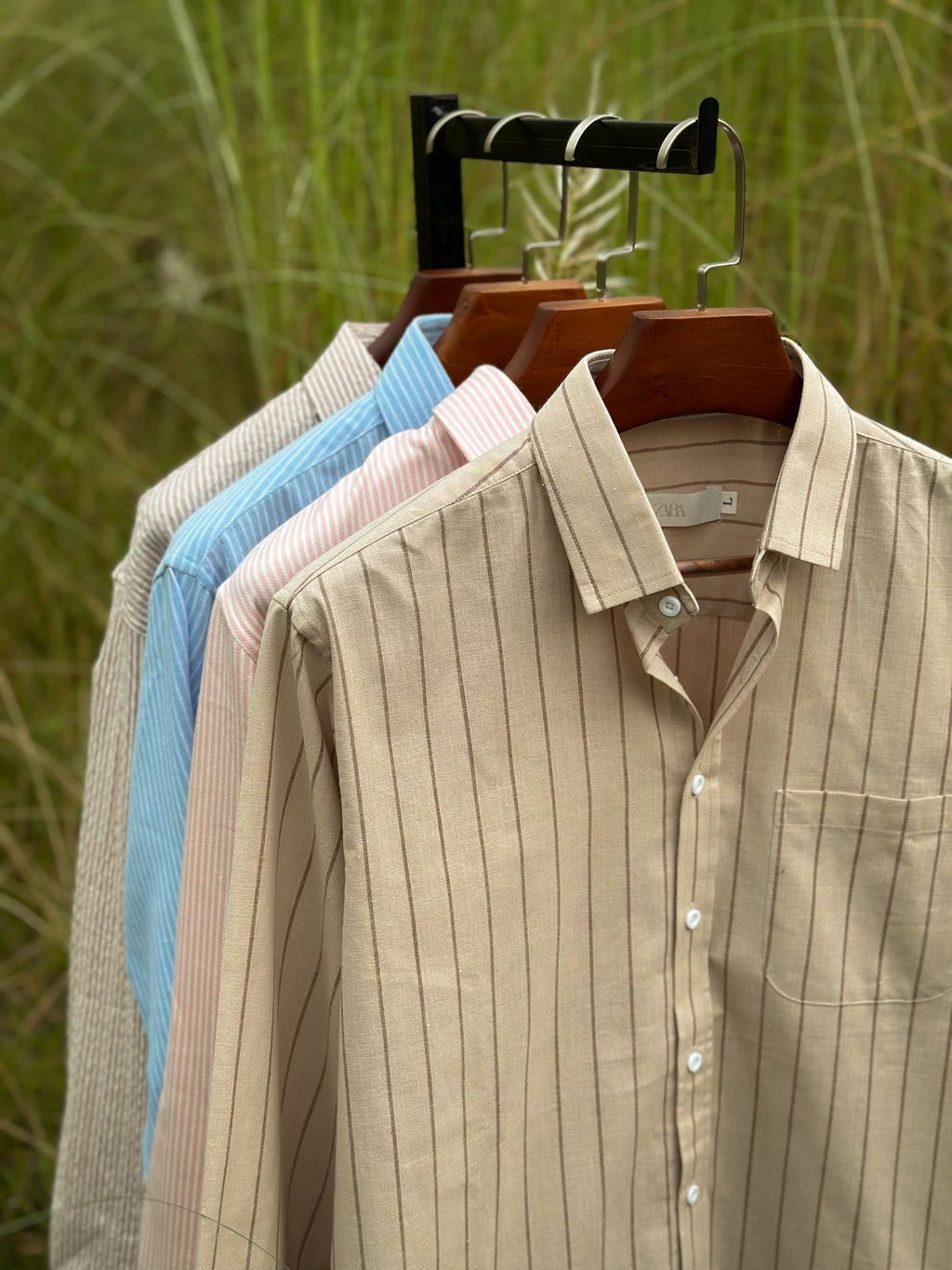 Dune Stripe Boxy Fit Shirt