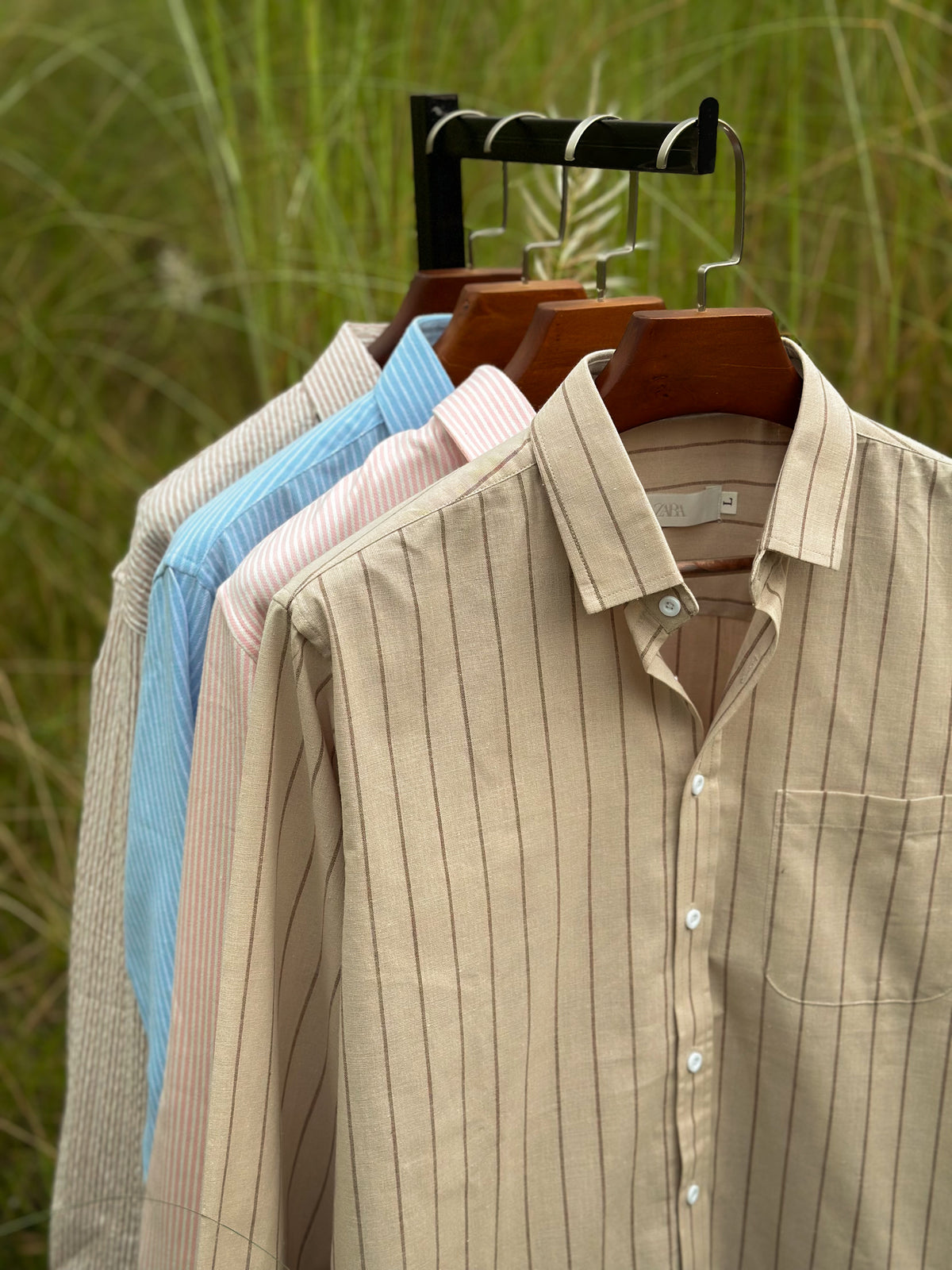 Dune Stripe Boxy Fit Shirt
