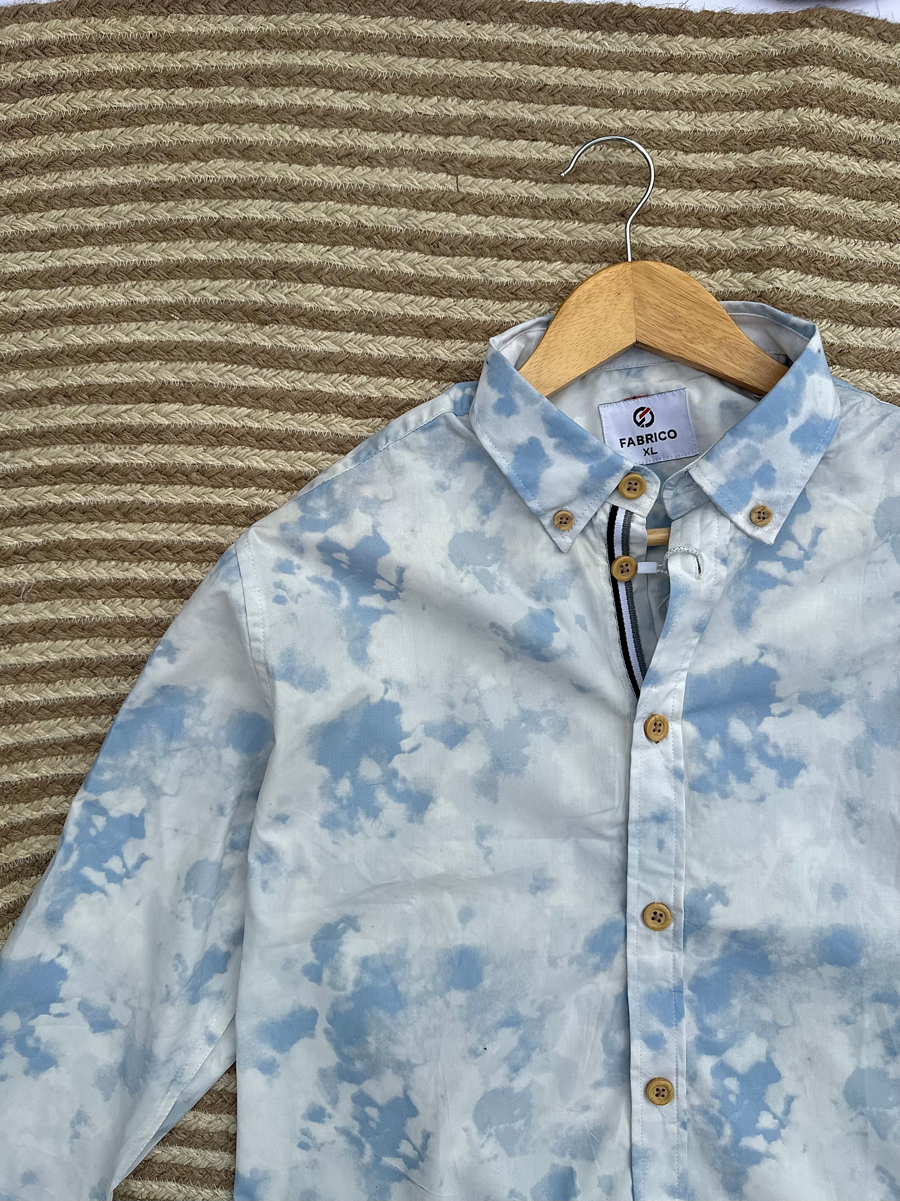 Cloudwash Blue Button-Down Shirt