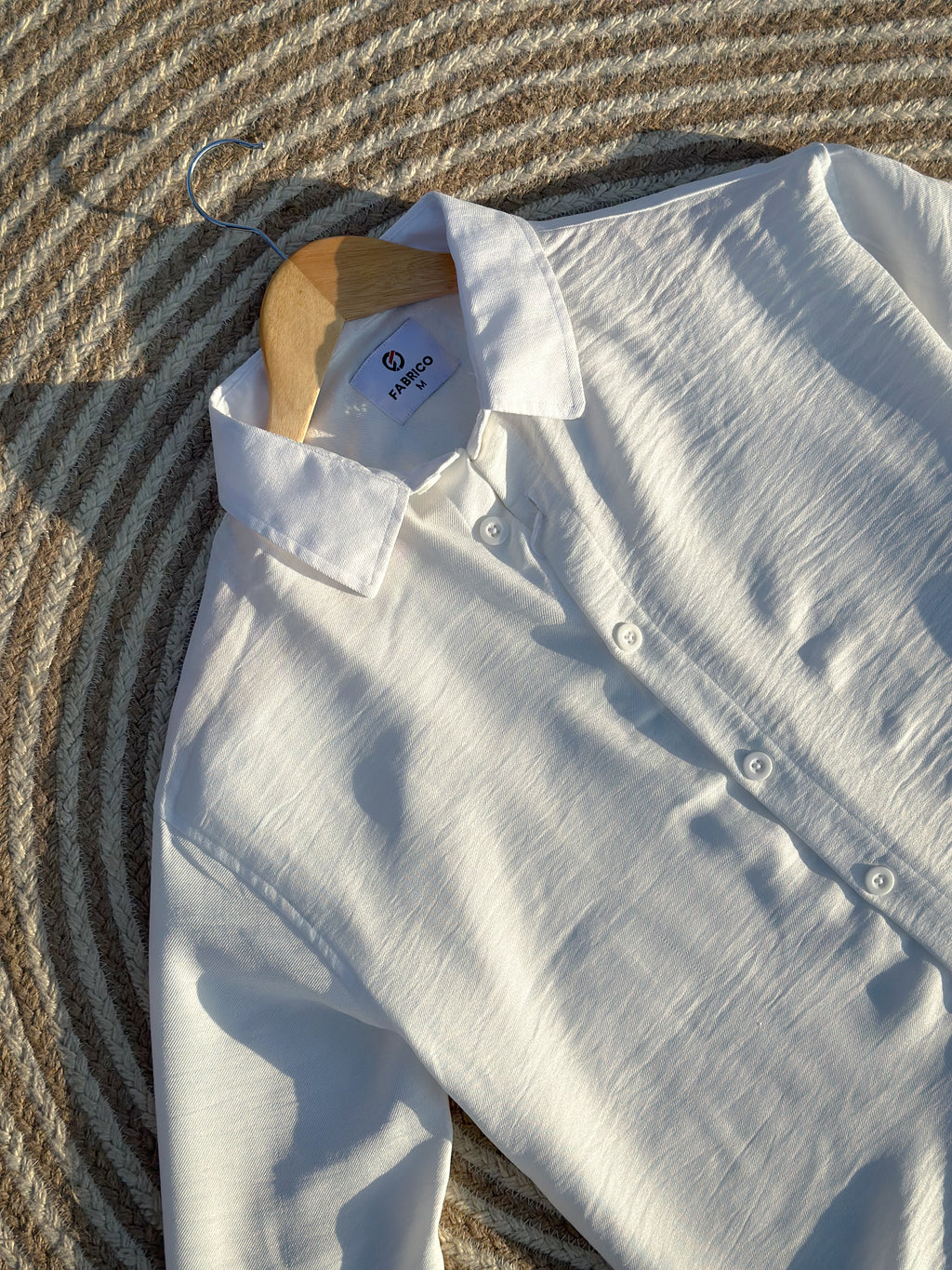 White boxy shirt