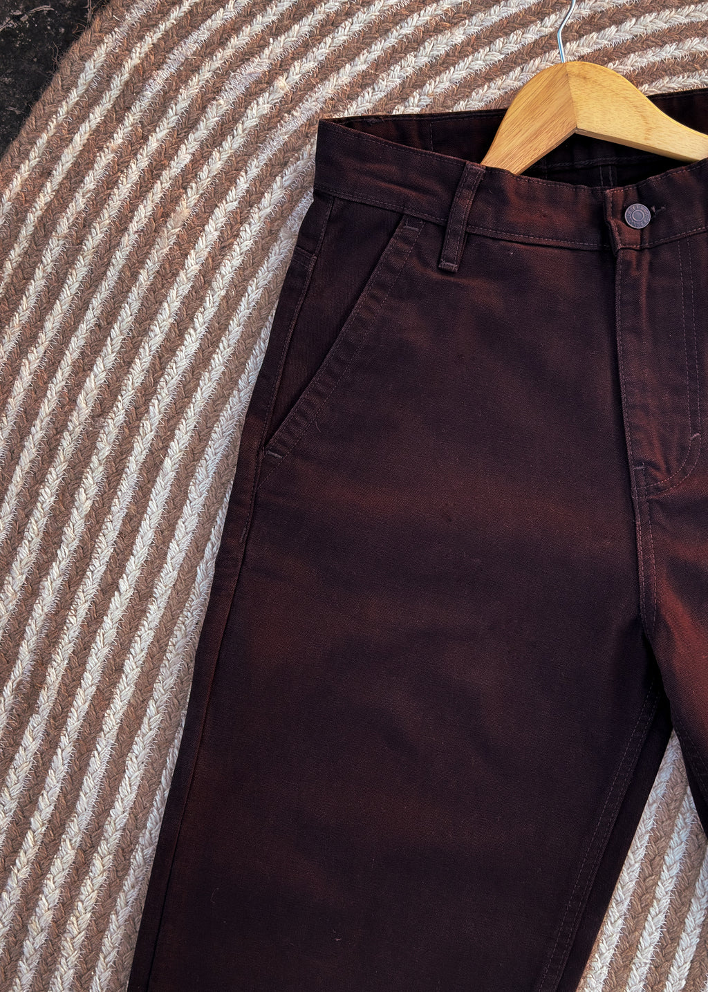 Unisex Coffee baggy pant