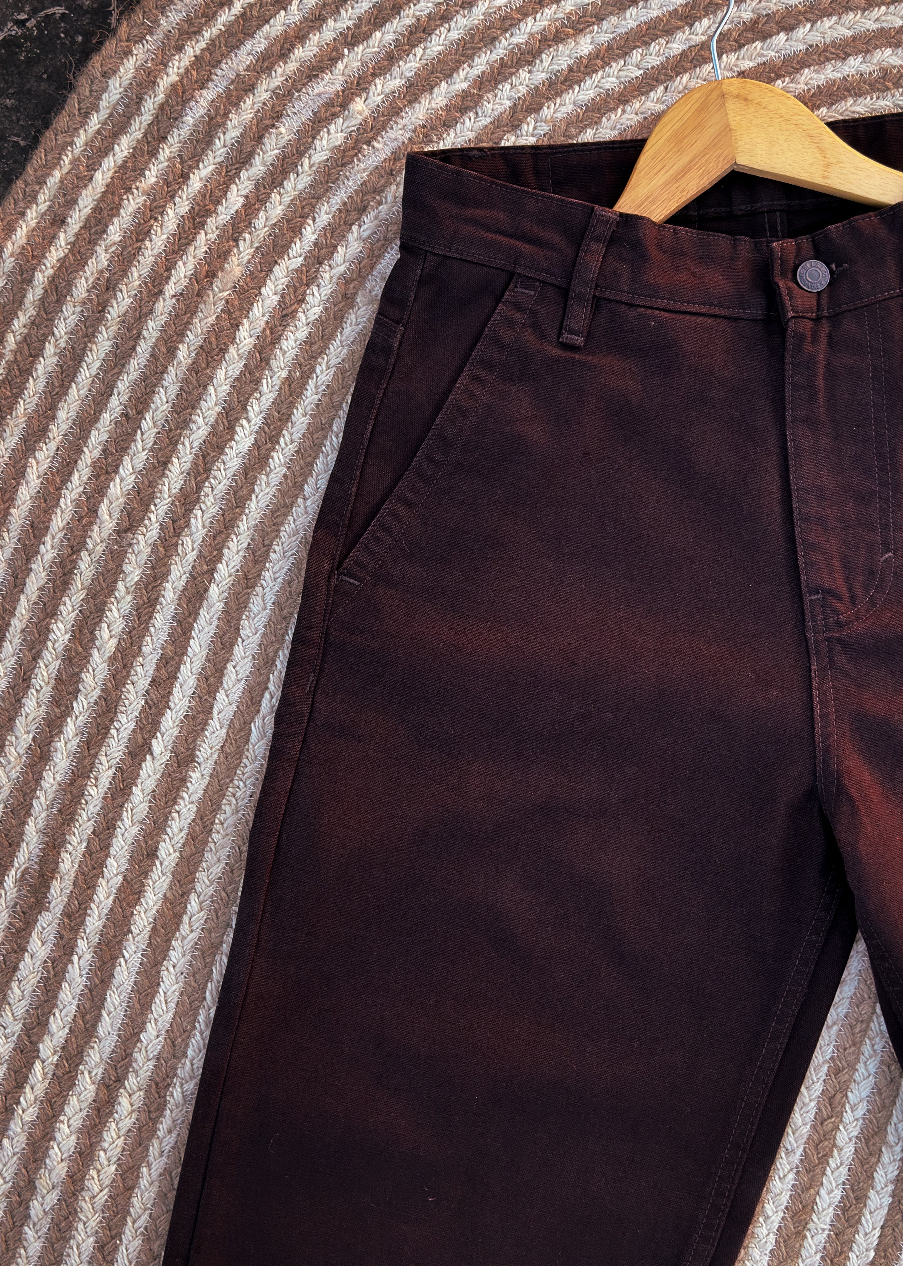 Unisex Coffee baggy pant