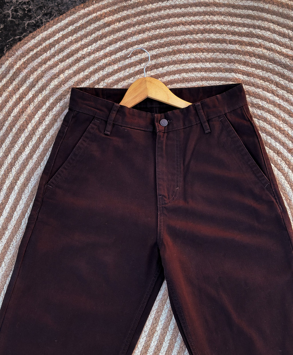 Unisex Coffee baggy pant