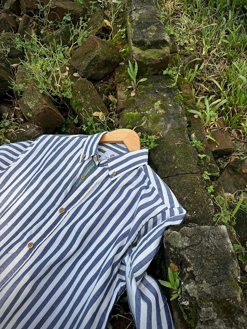 Seaside Stripe Linen Shirt