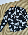 Midnight Maple Leaf Print Shirt