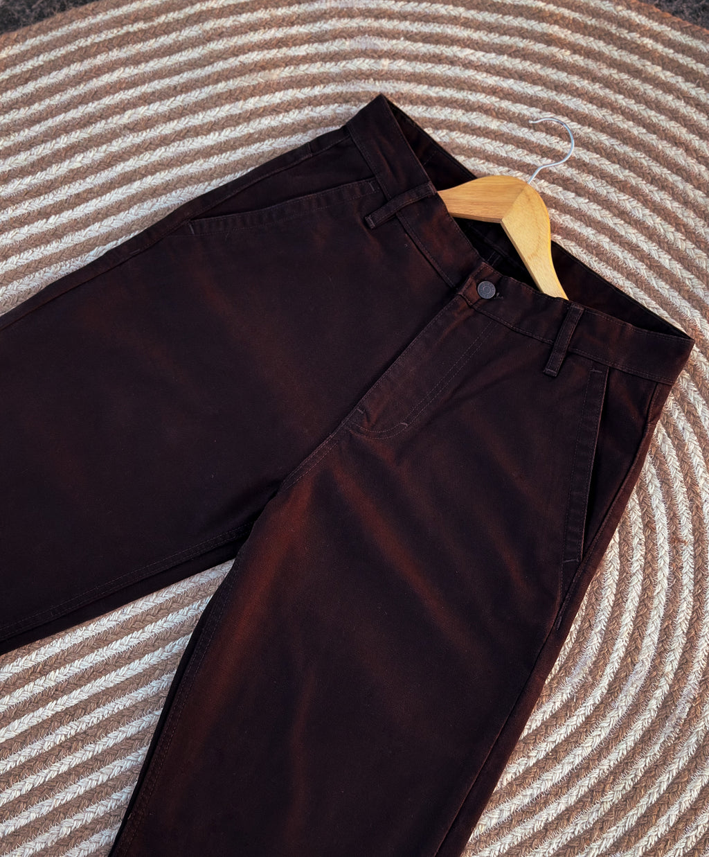 Unisex Coffee baggy pant