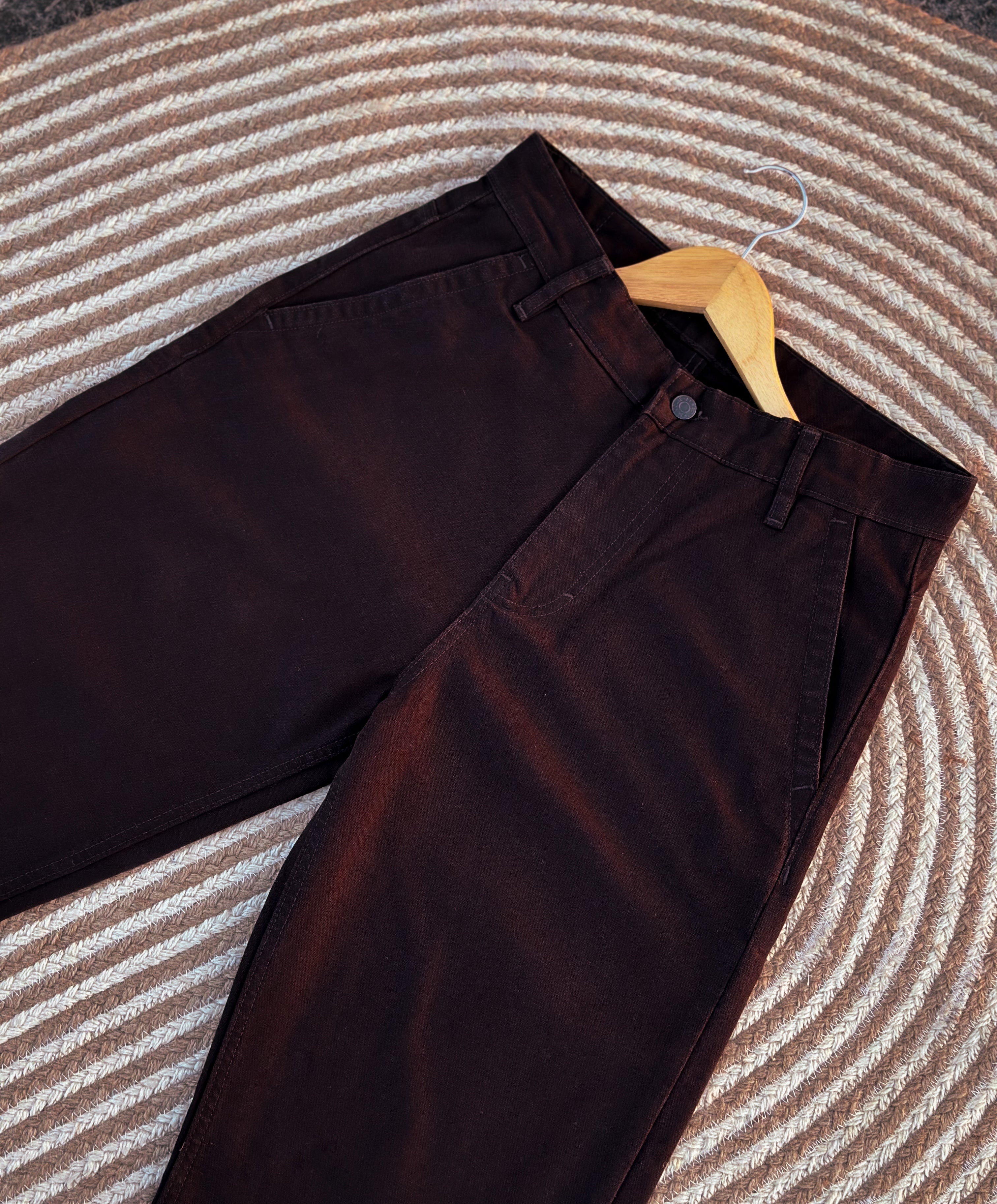 Unisex Coffee baggy pant