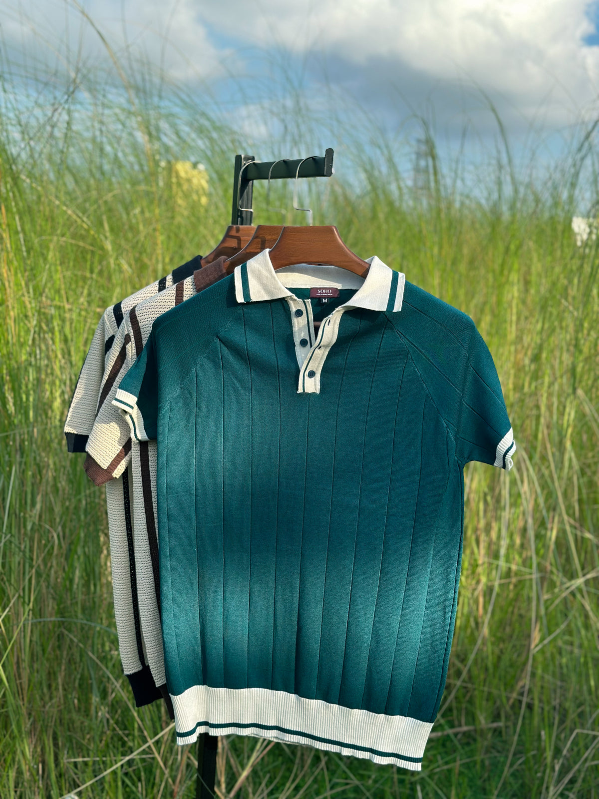 Teal Signature Polo