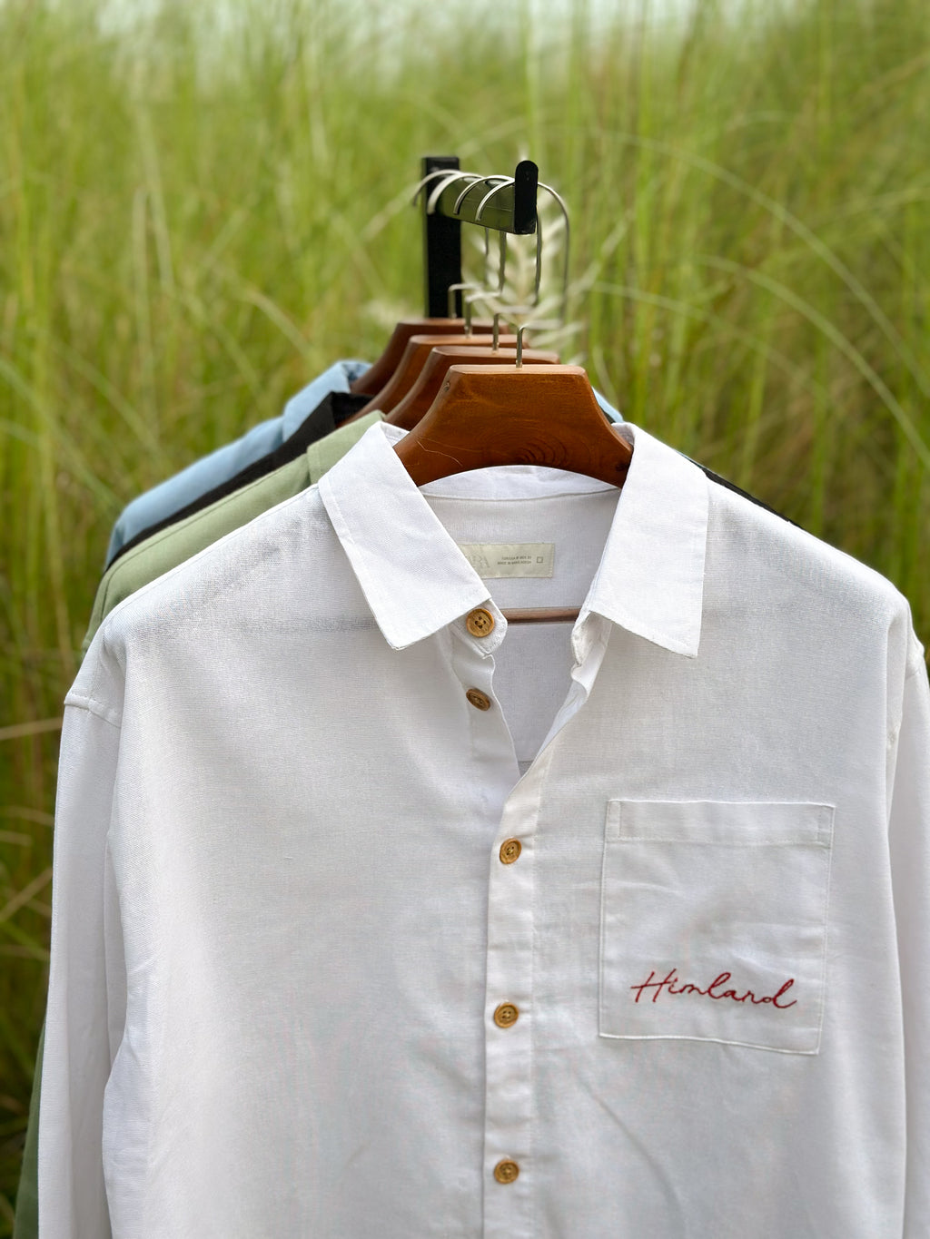 White boxy embroidery fit