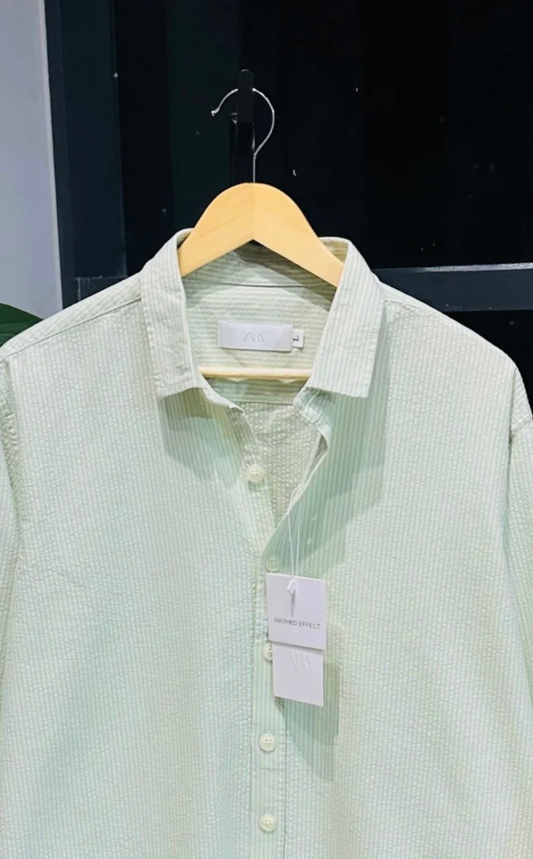 Unisex Mint Boxy Shirt