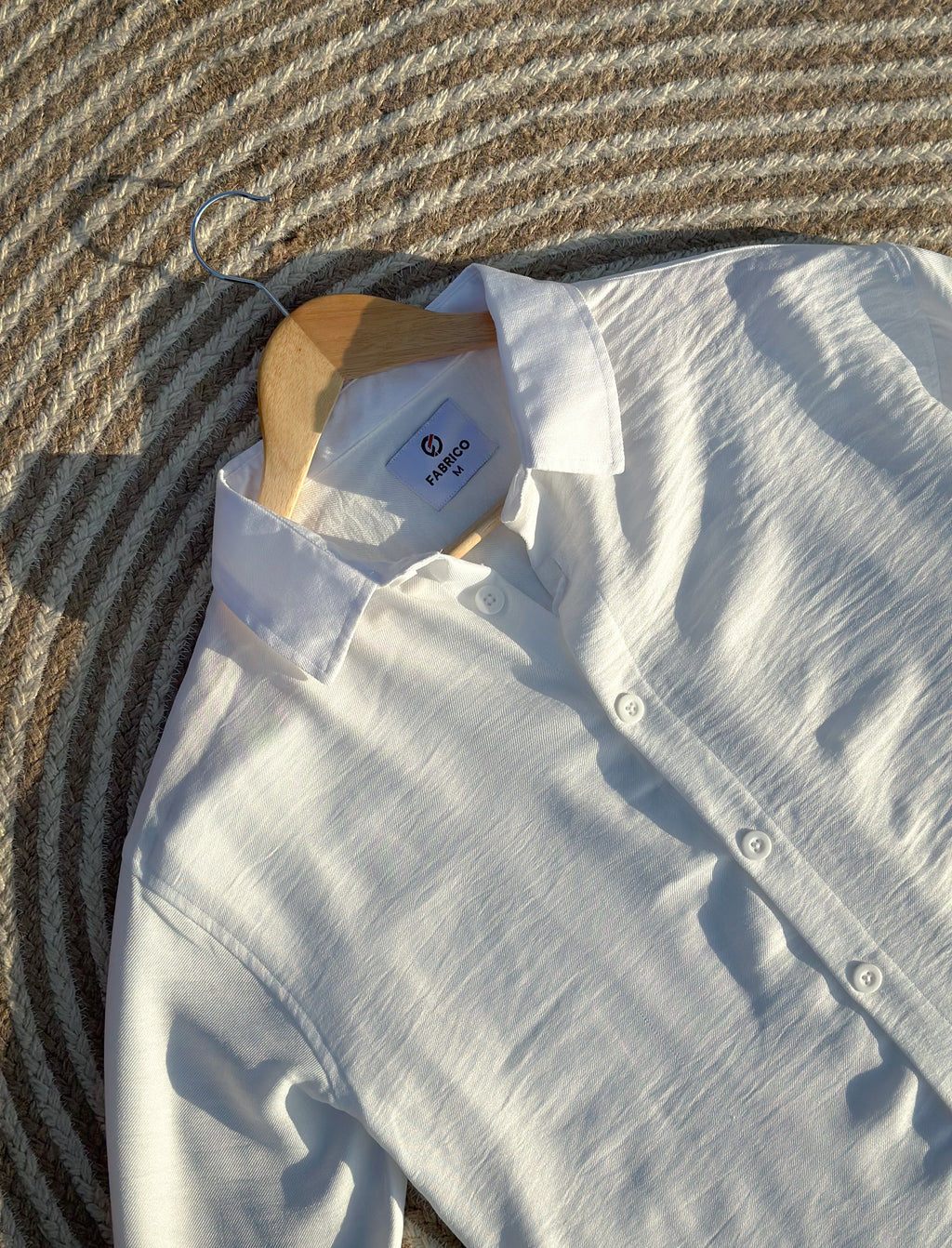 White boxy shirt