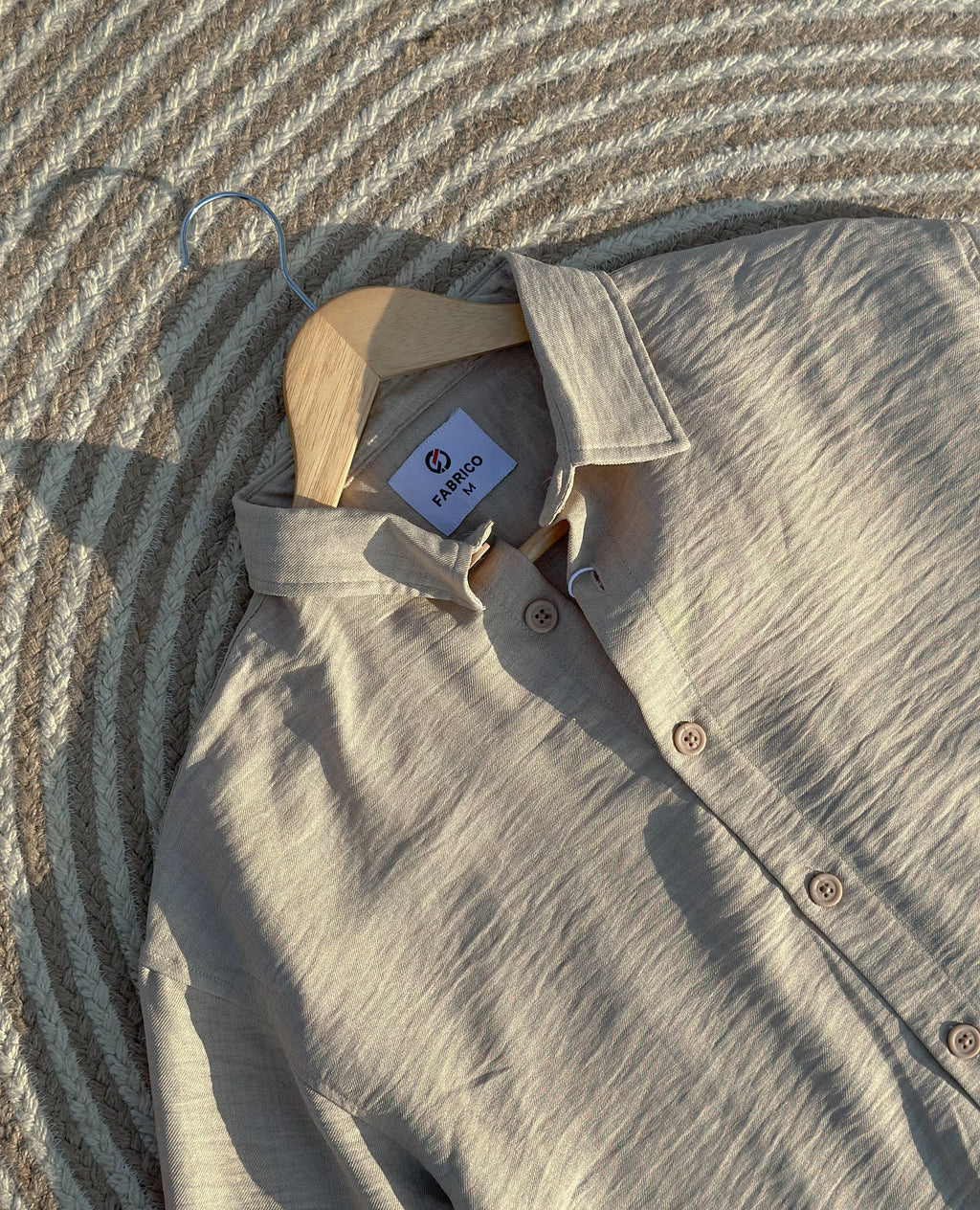 Off-white boxy shirt