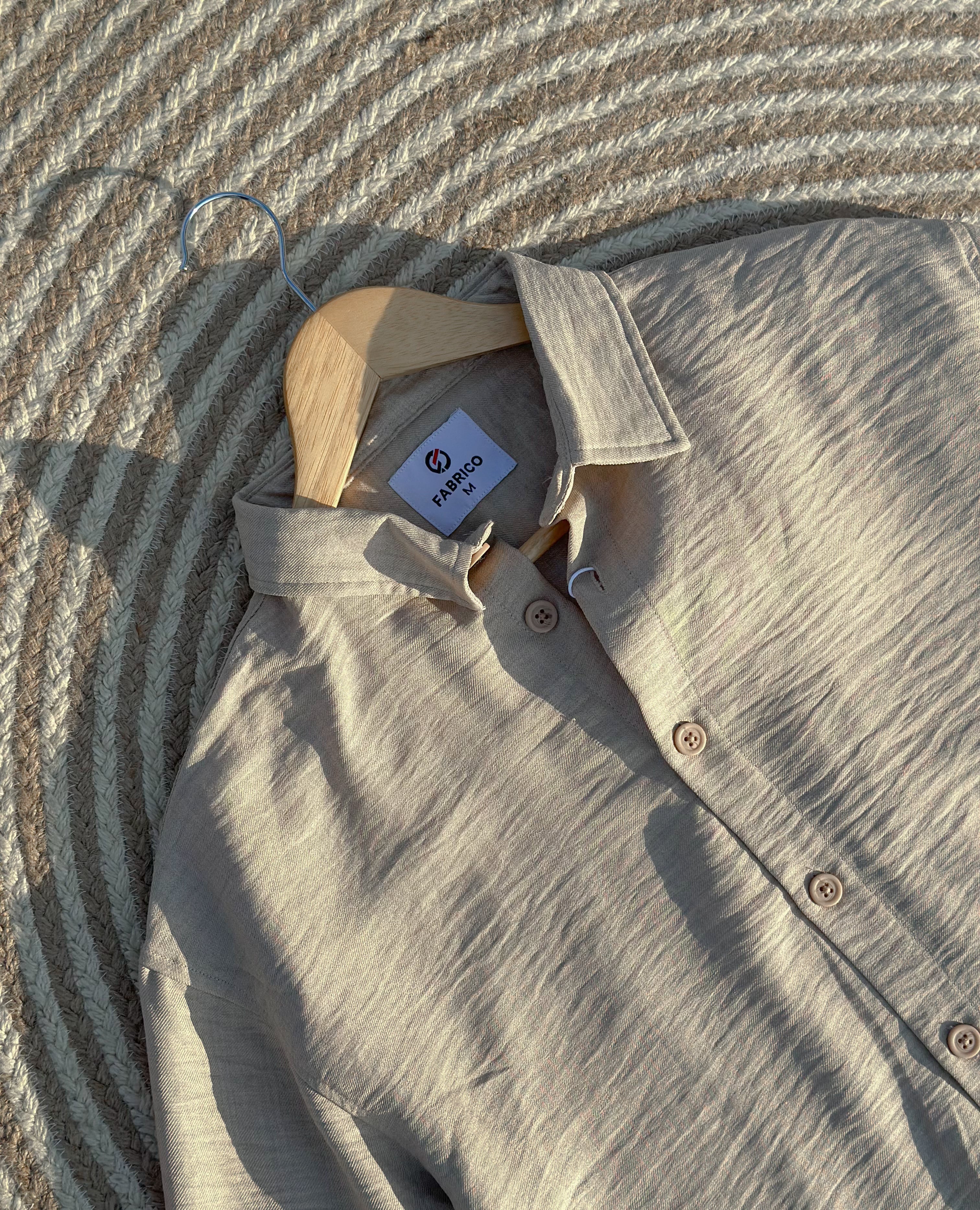 Off-white boxy shirt