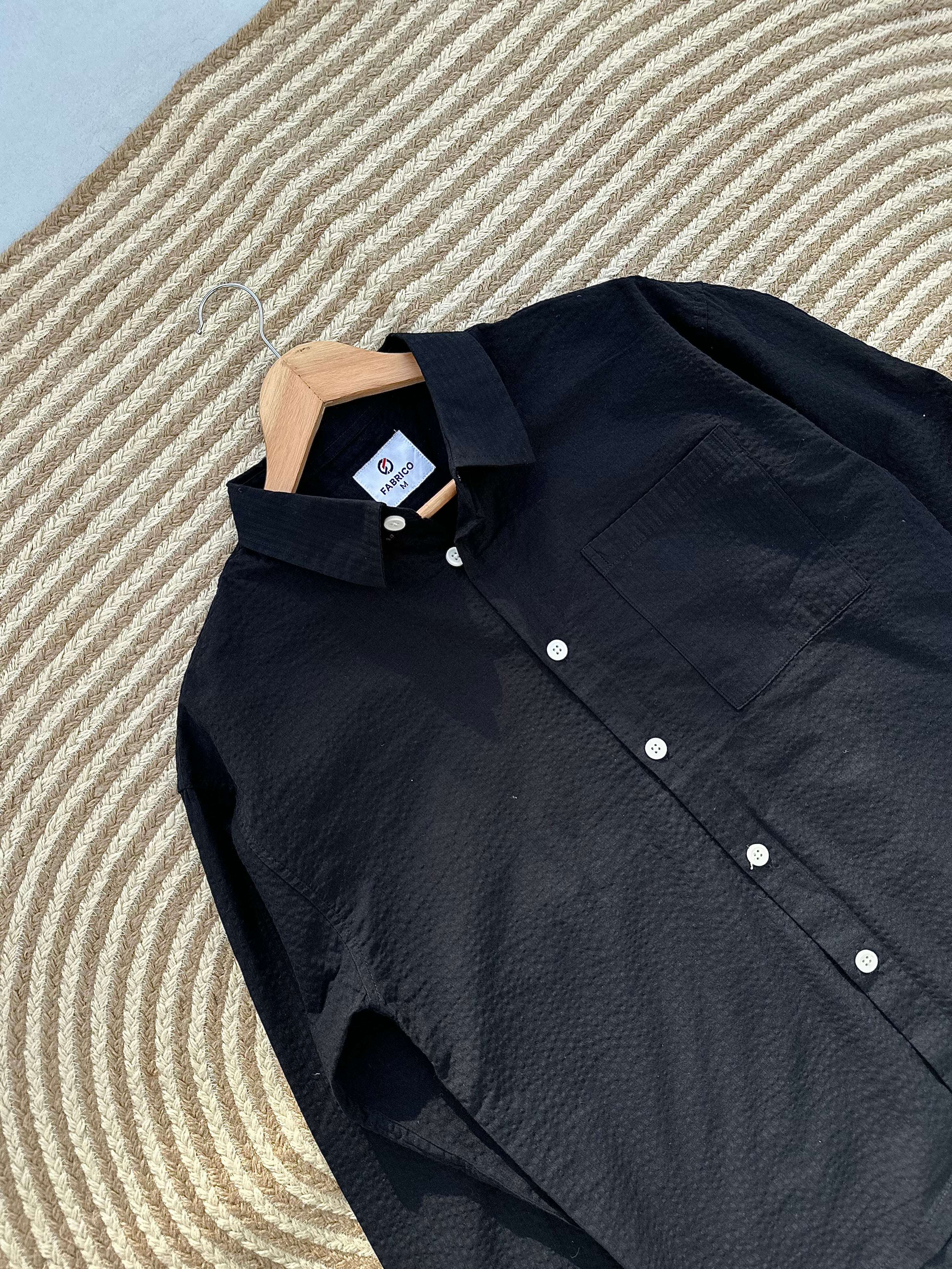 Unisex TreeWear Black boxy shirt