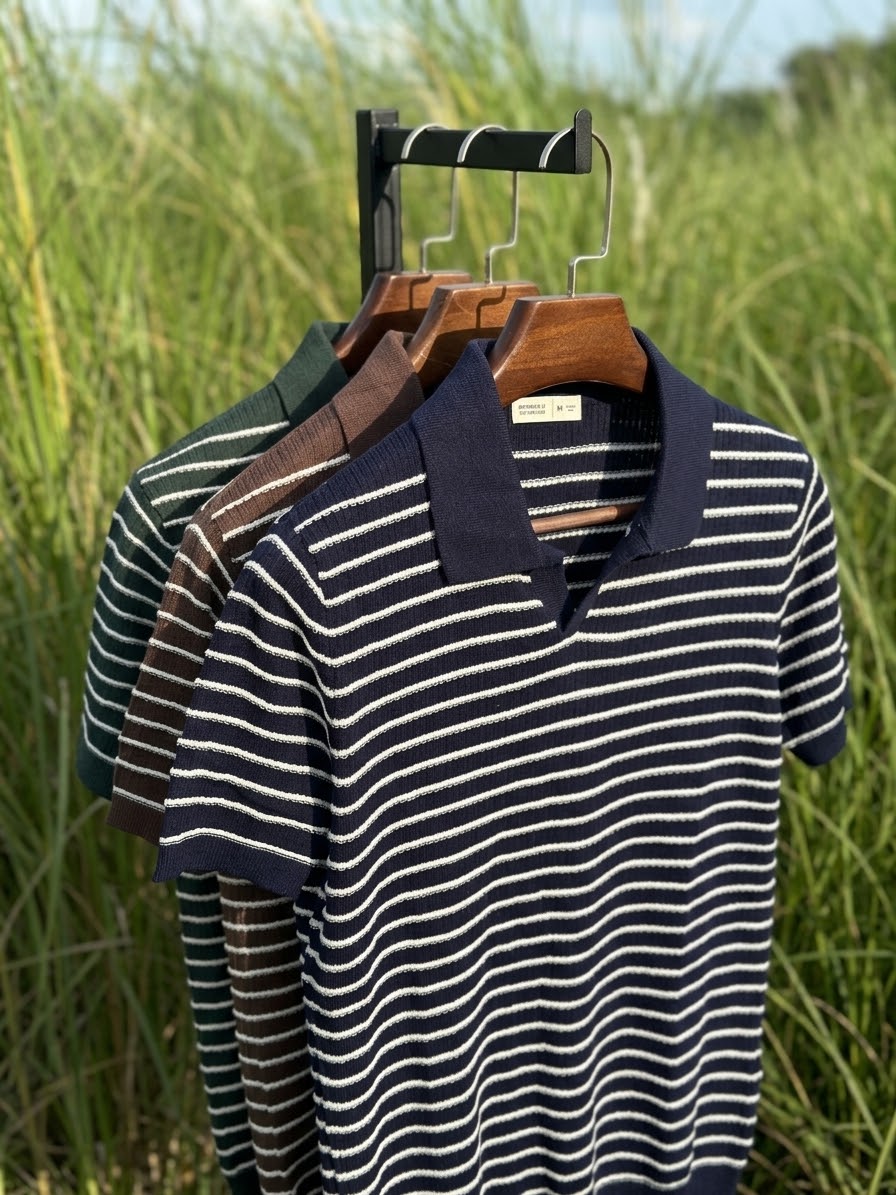 Blue polo