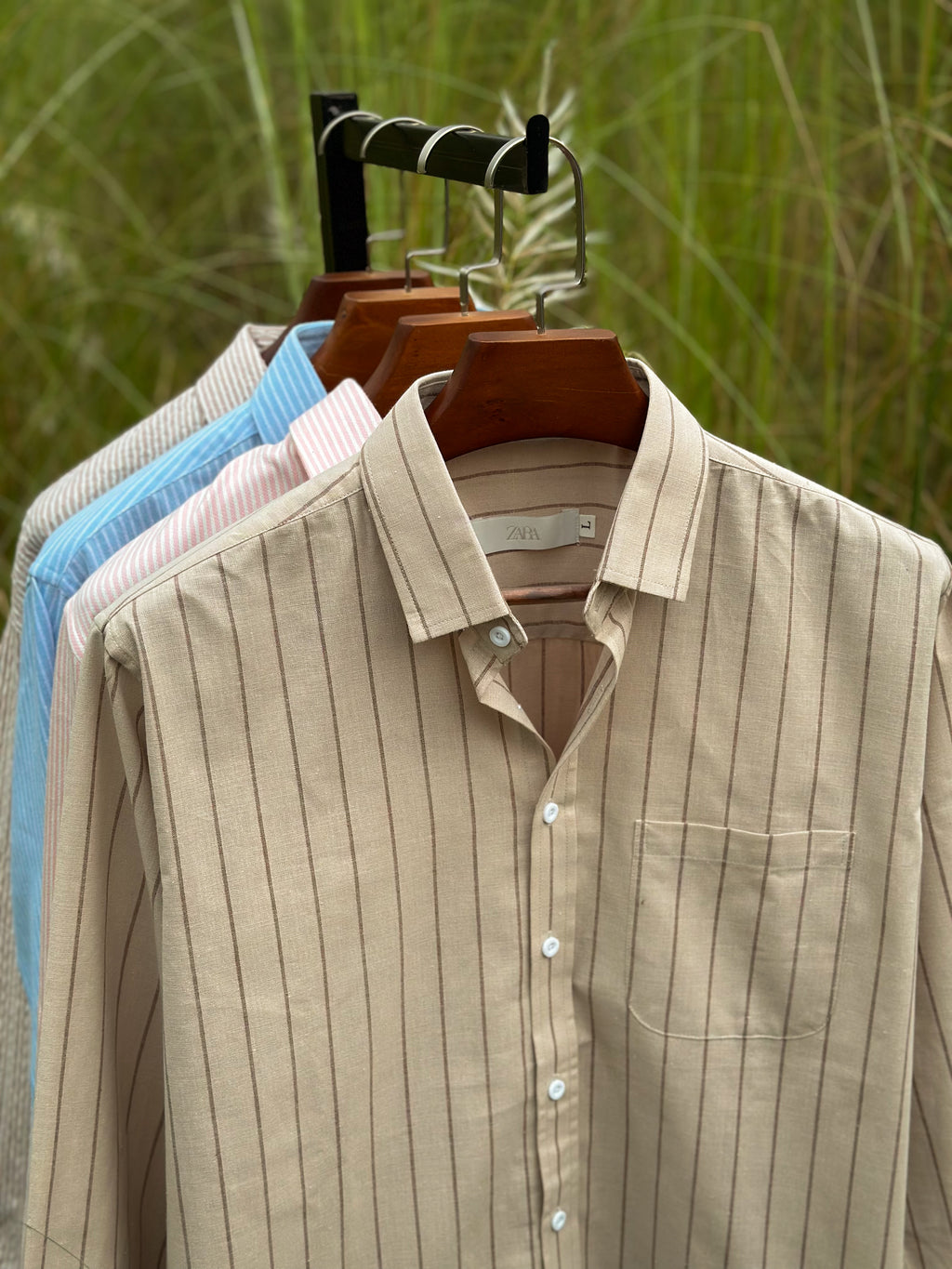Dune Stripe Boxy Fit Shirt