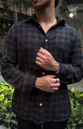 Urban Timber Dark Brown Flannel