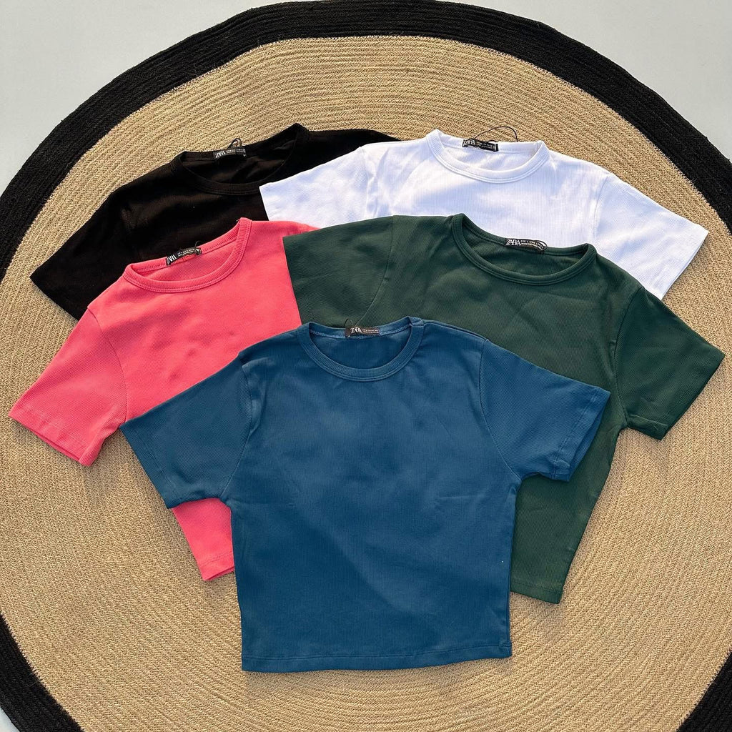 Basic Semi Crop Top