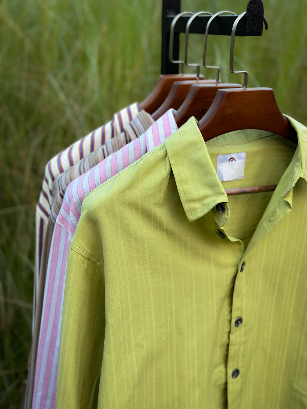 Mint boxy fit shirt