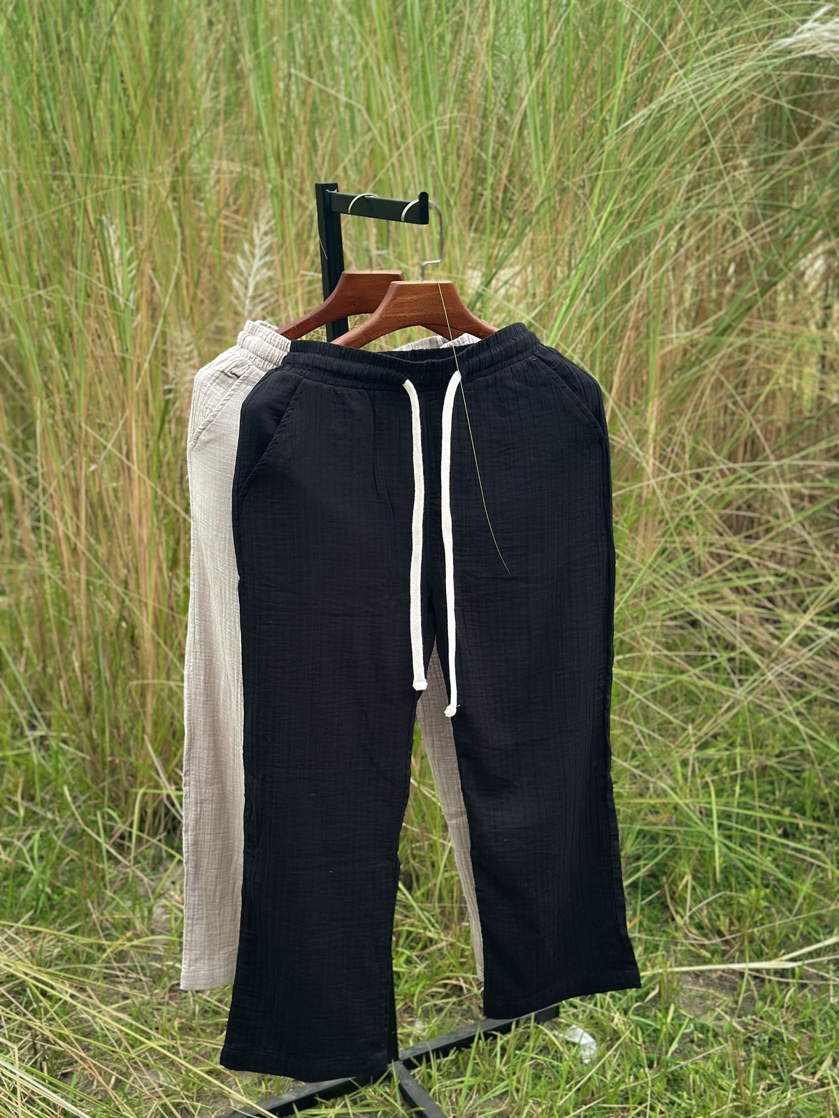 Unisex TreeWear Baggy Trouser Black