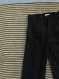 Unisex Linen Baggy Black Pant