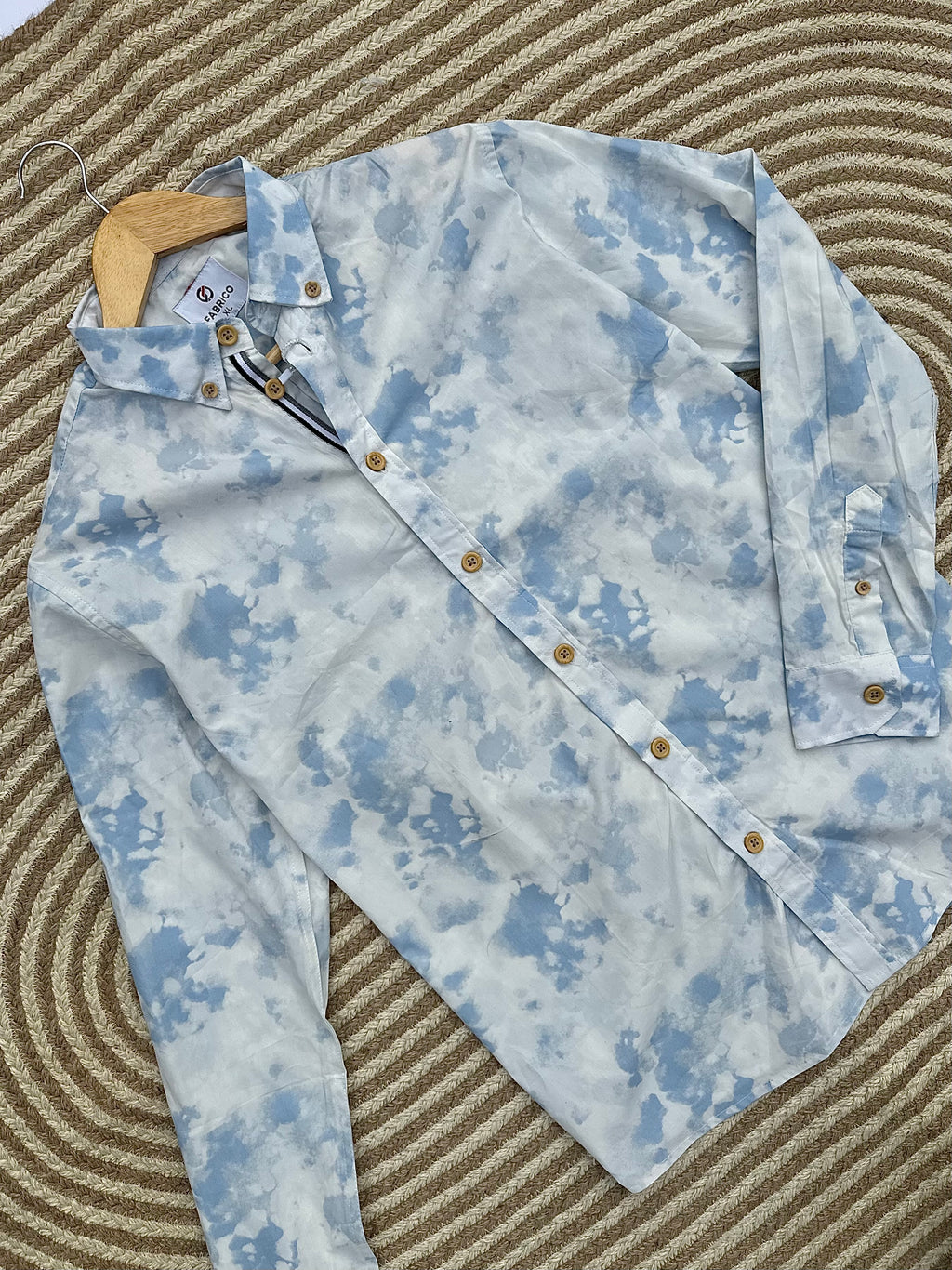 Cloudwash Blue Button-Down Shirt