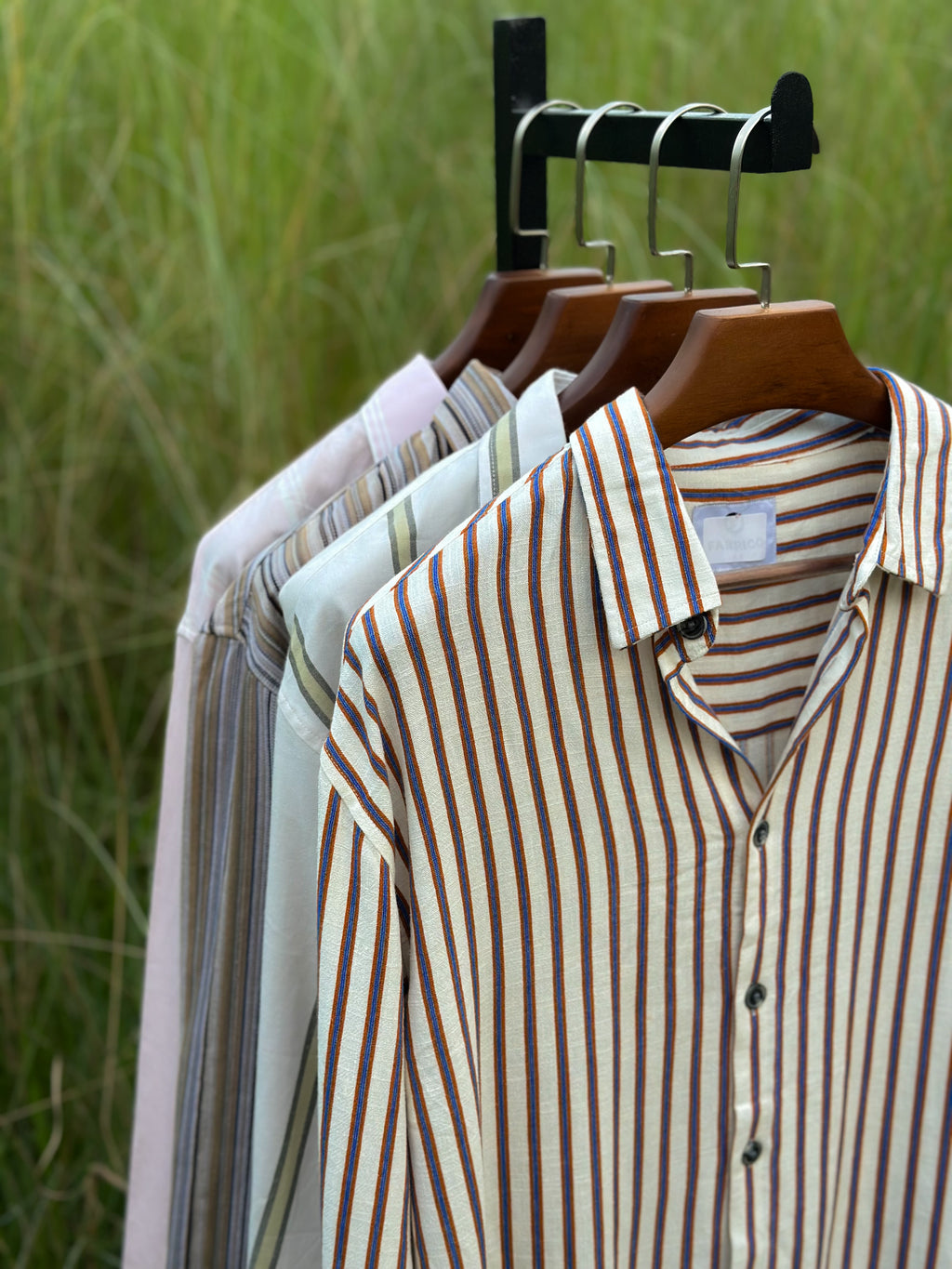 TreeWear stripe boxy fit shirt