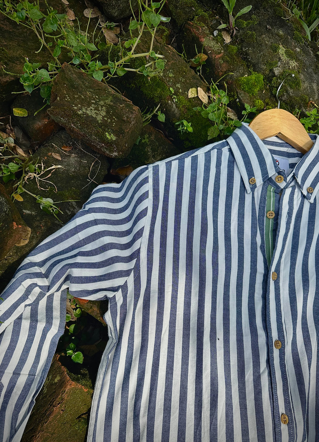 Seaside Stripe Linen Shirt