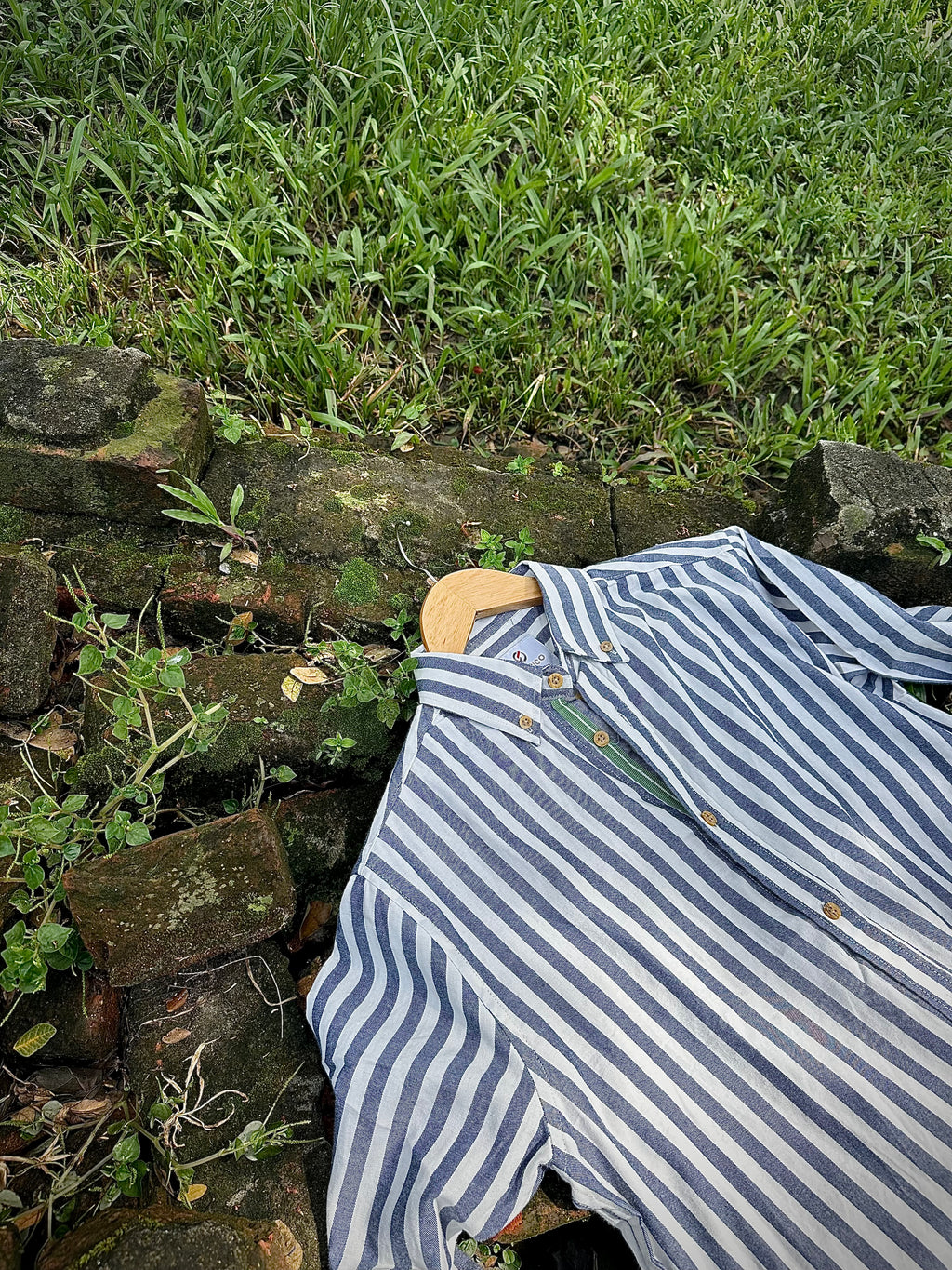 Seaside Stripe Linen Shirt