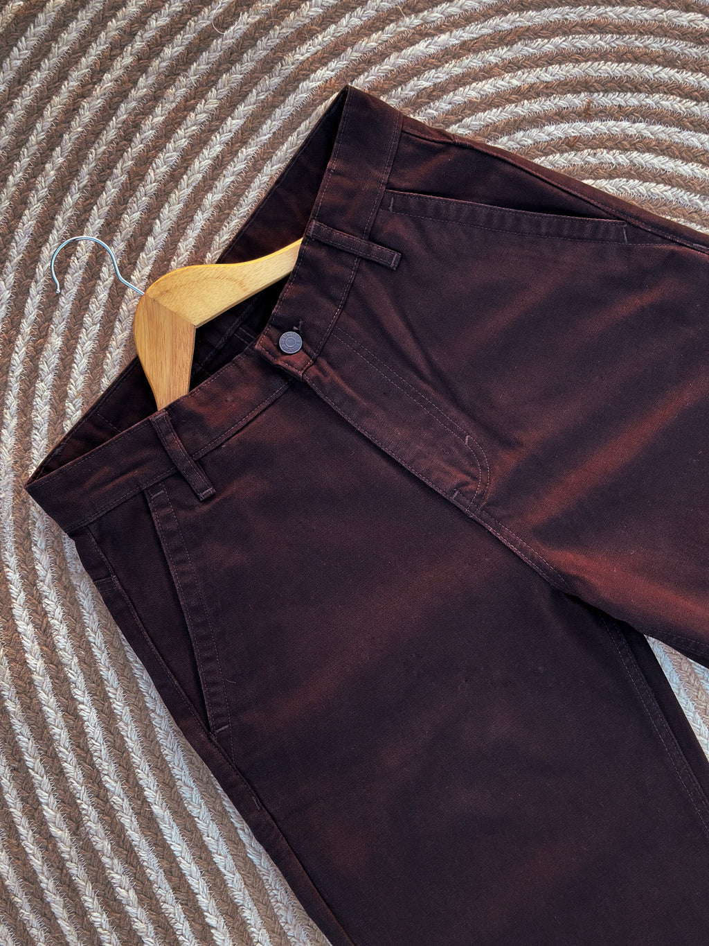 Unisex Coffee baggy pant