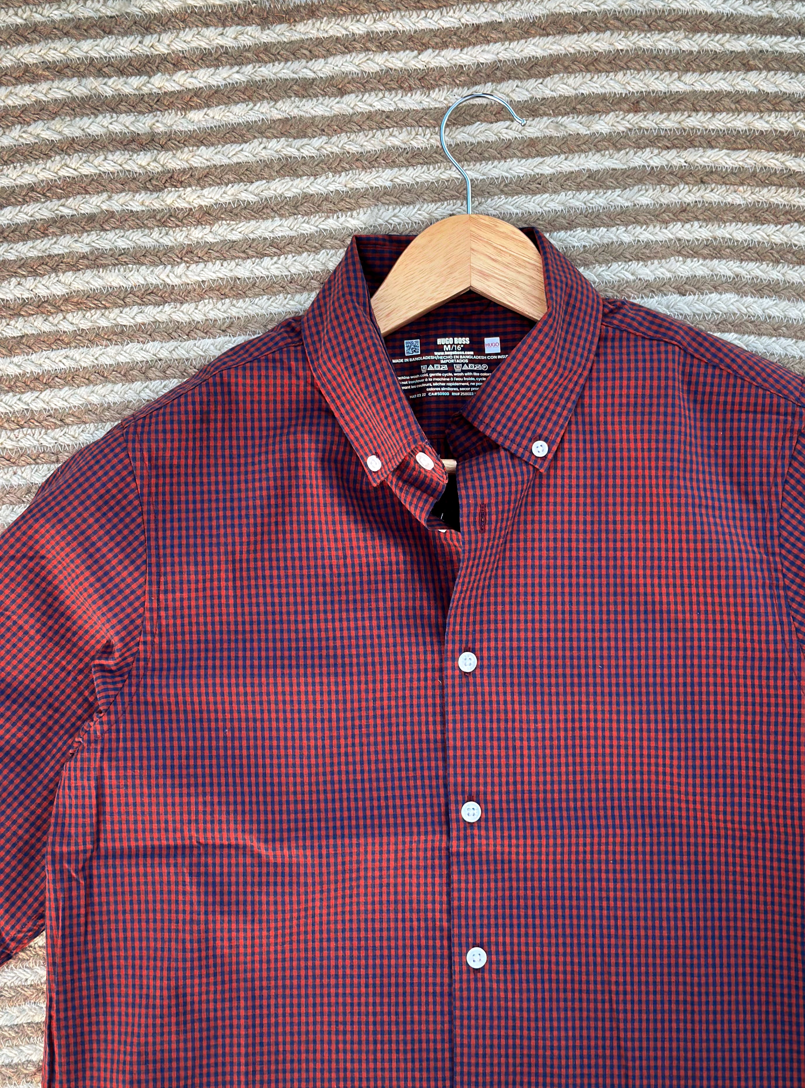 Hugo-boss red stripe