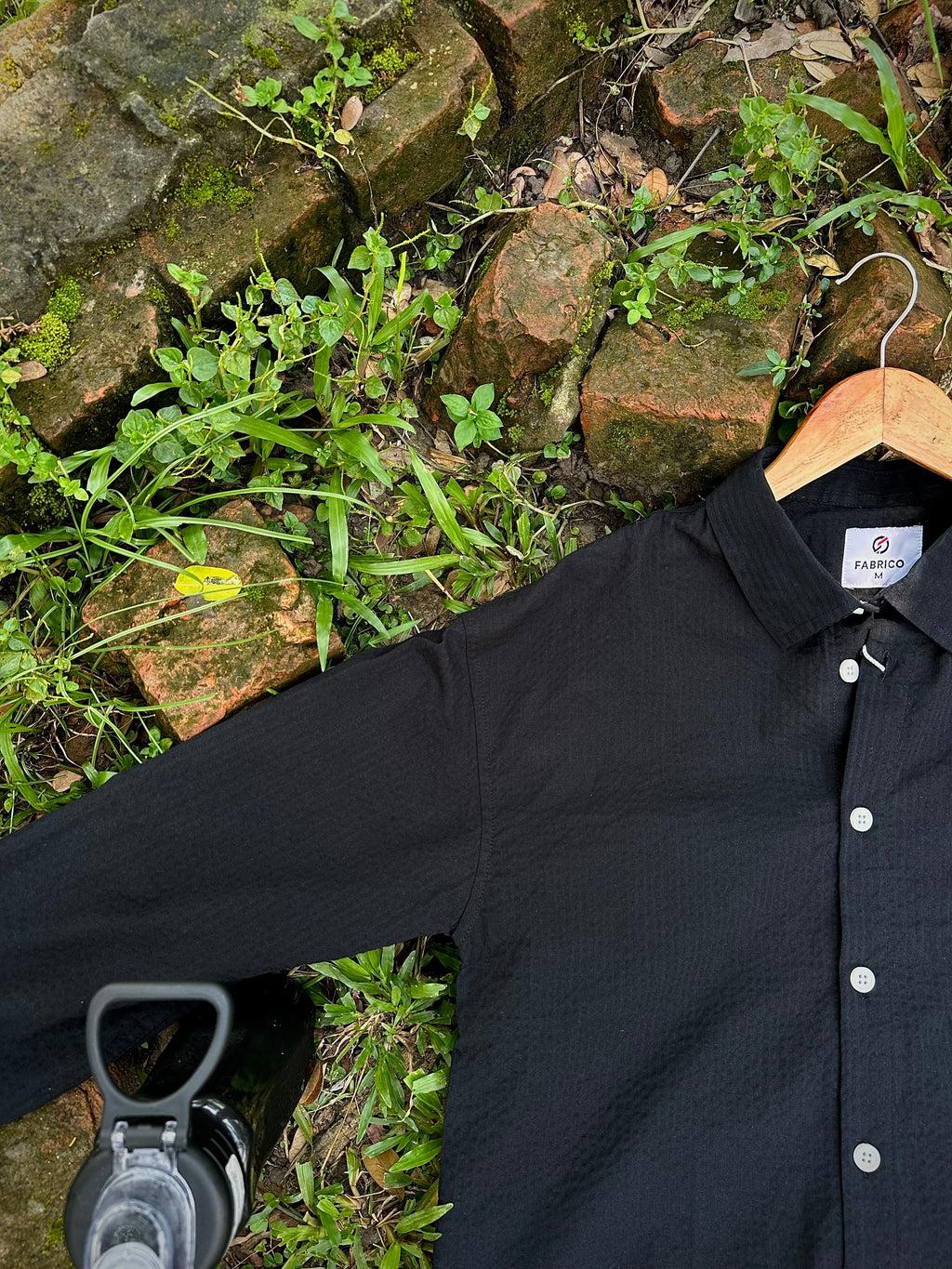TreeWear Black boxy shirt