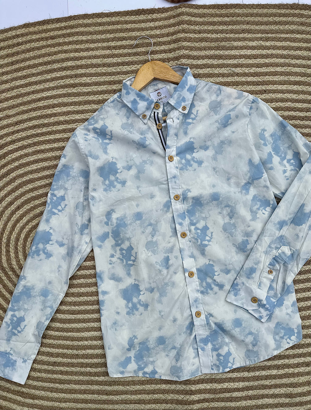 Cloudwash Blue Button-Down Shirt