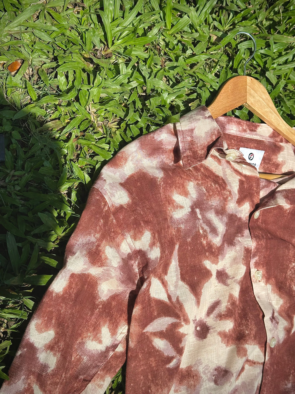 TreeWear printed boxy shirt