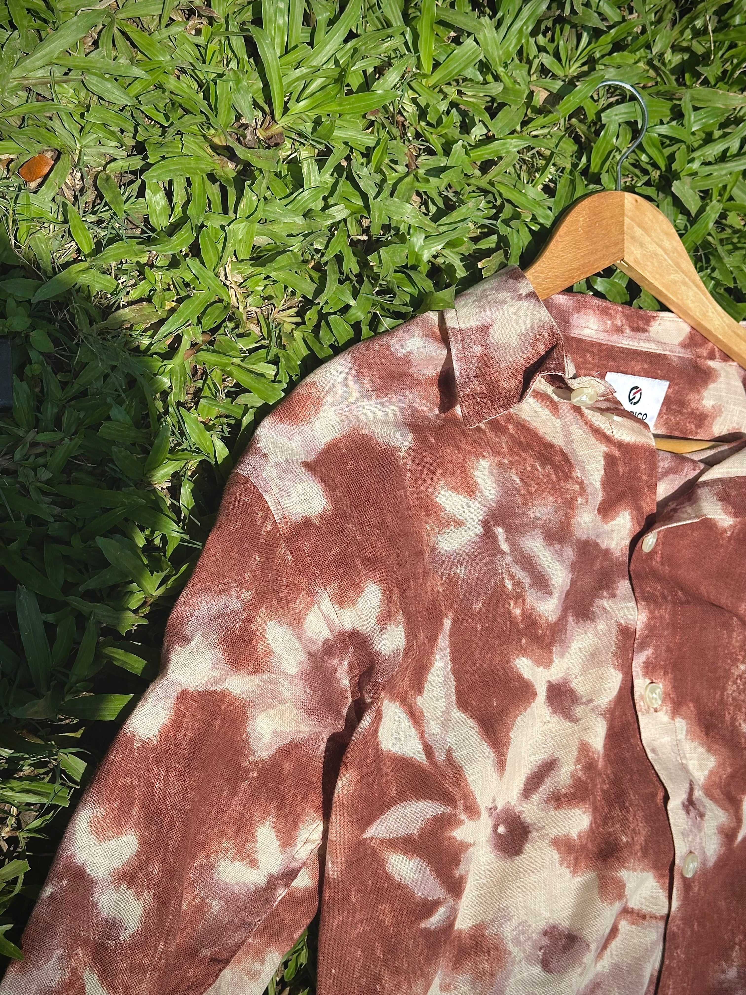 TreeWear printed boxy shirt