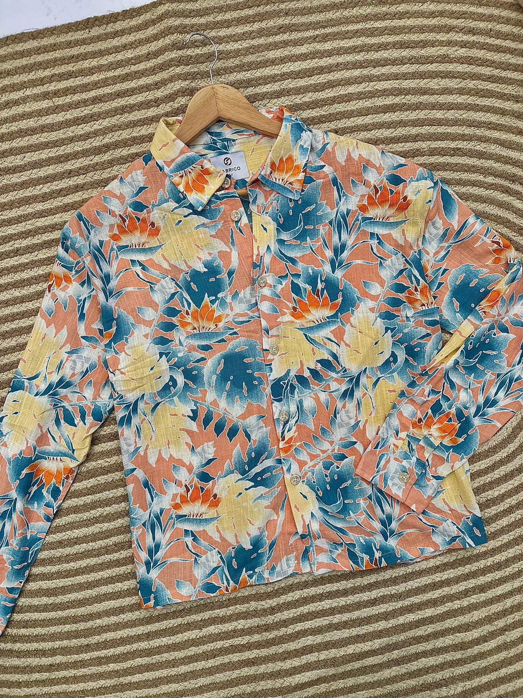 Sunset Floral Boxy Shirt