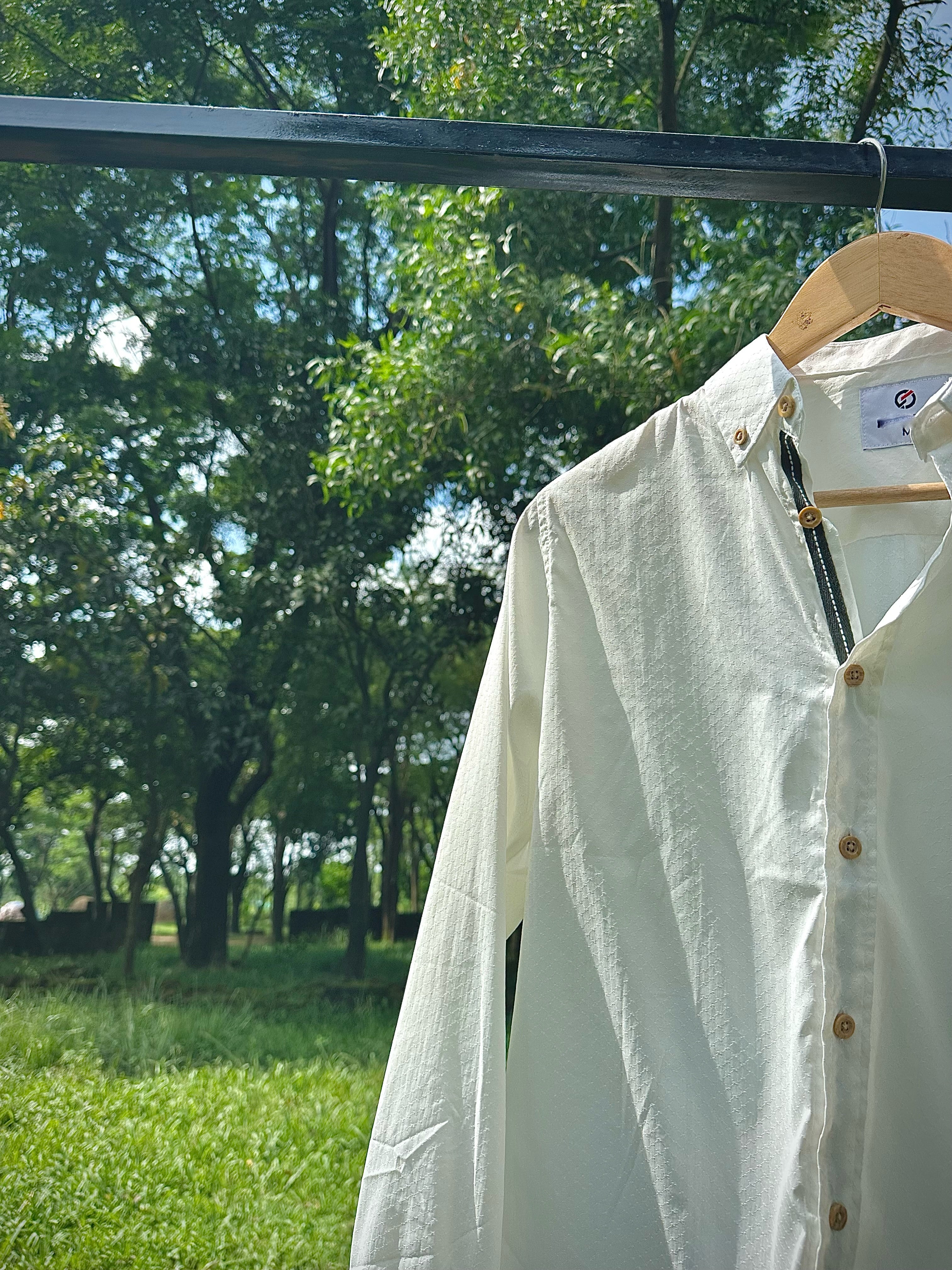 Pure White Classic Shirt