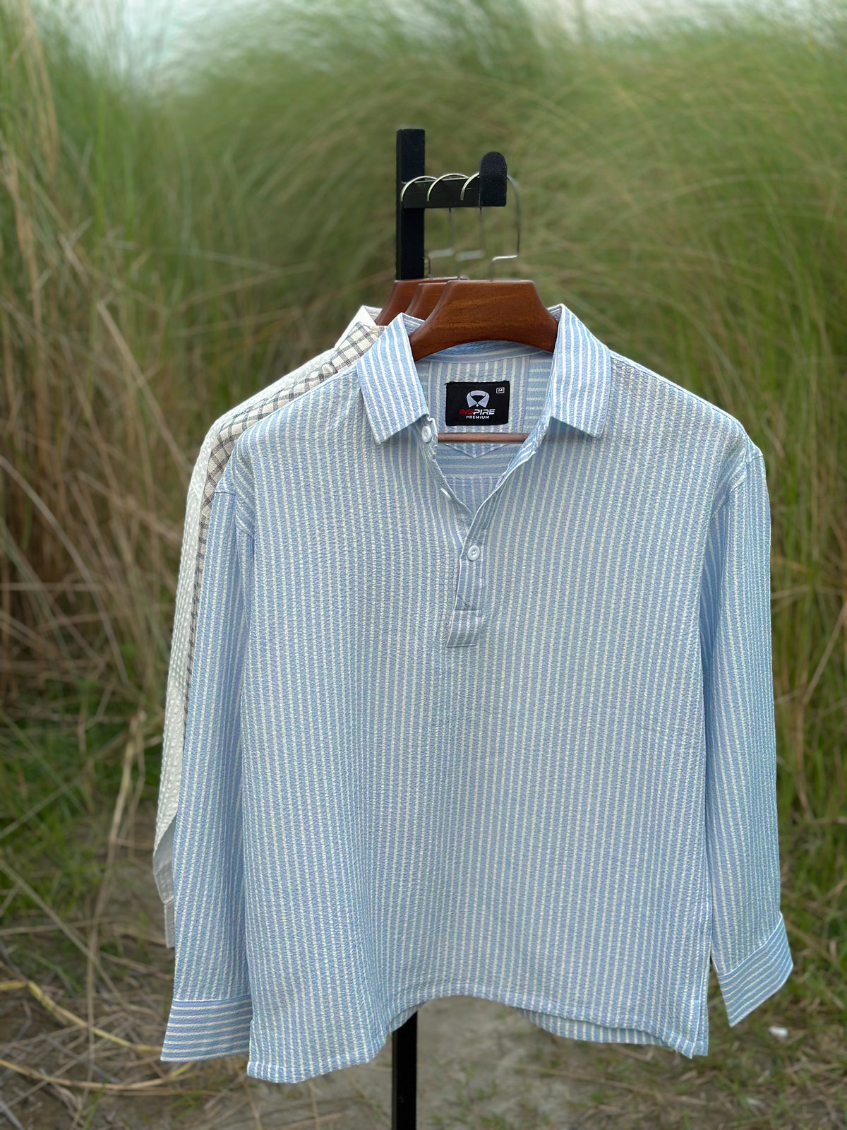 Unisex Blue stripe katuya