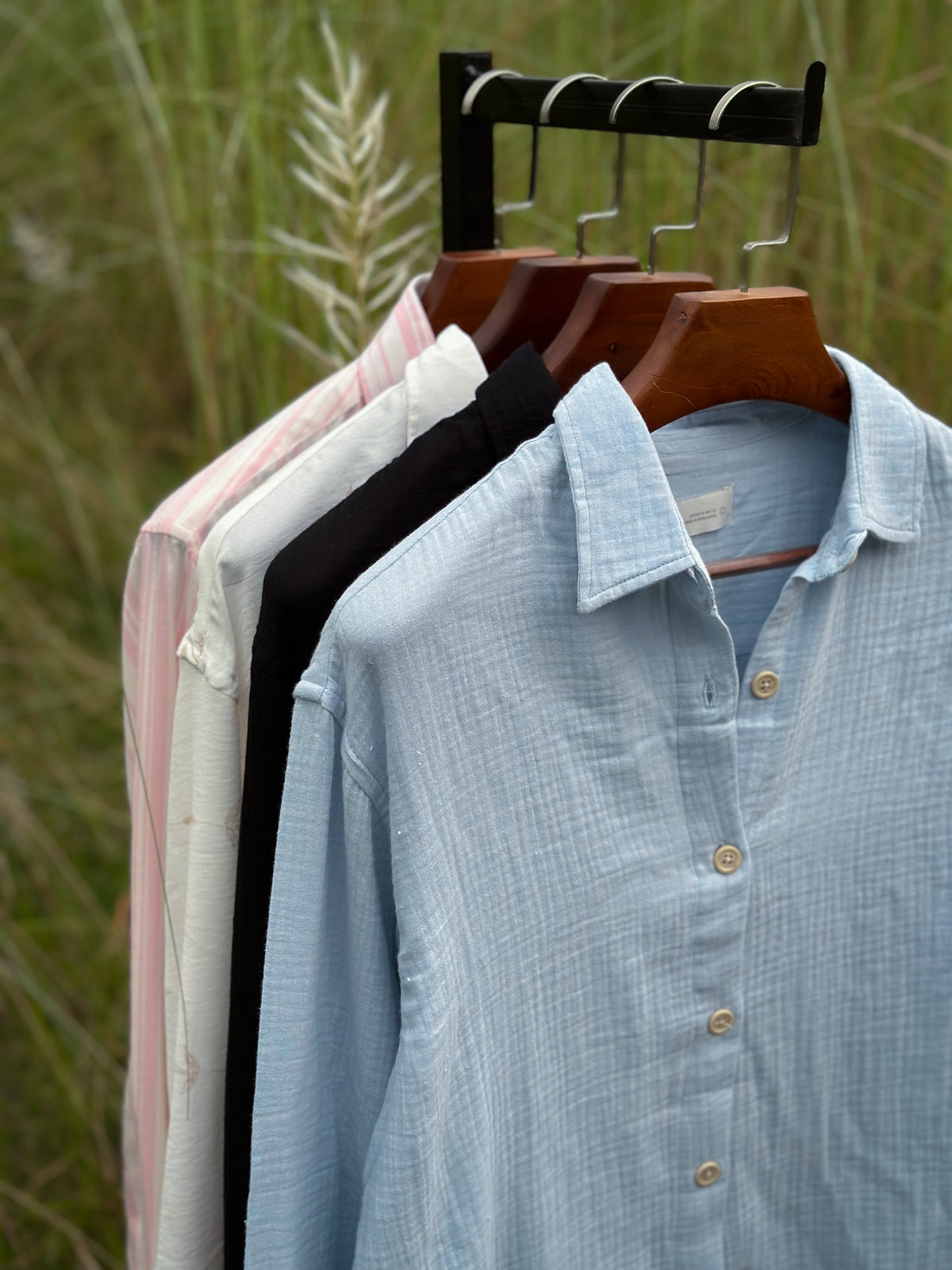 Sky Line Boxy Fit Shirt