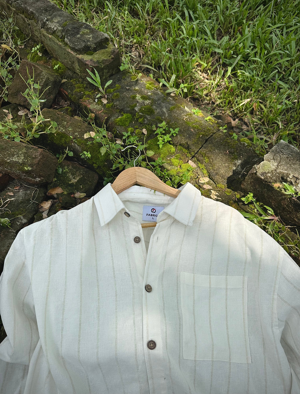 TreeWear White boxy shirt