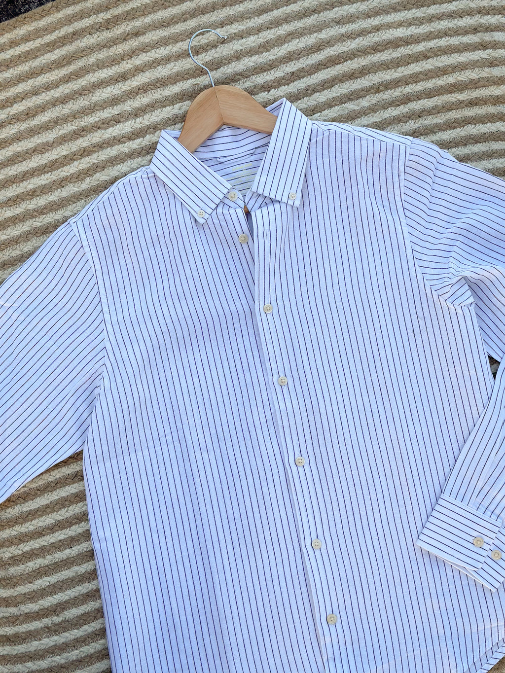 Hugo boss white stripe