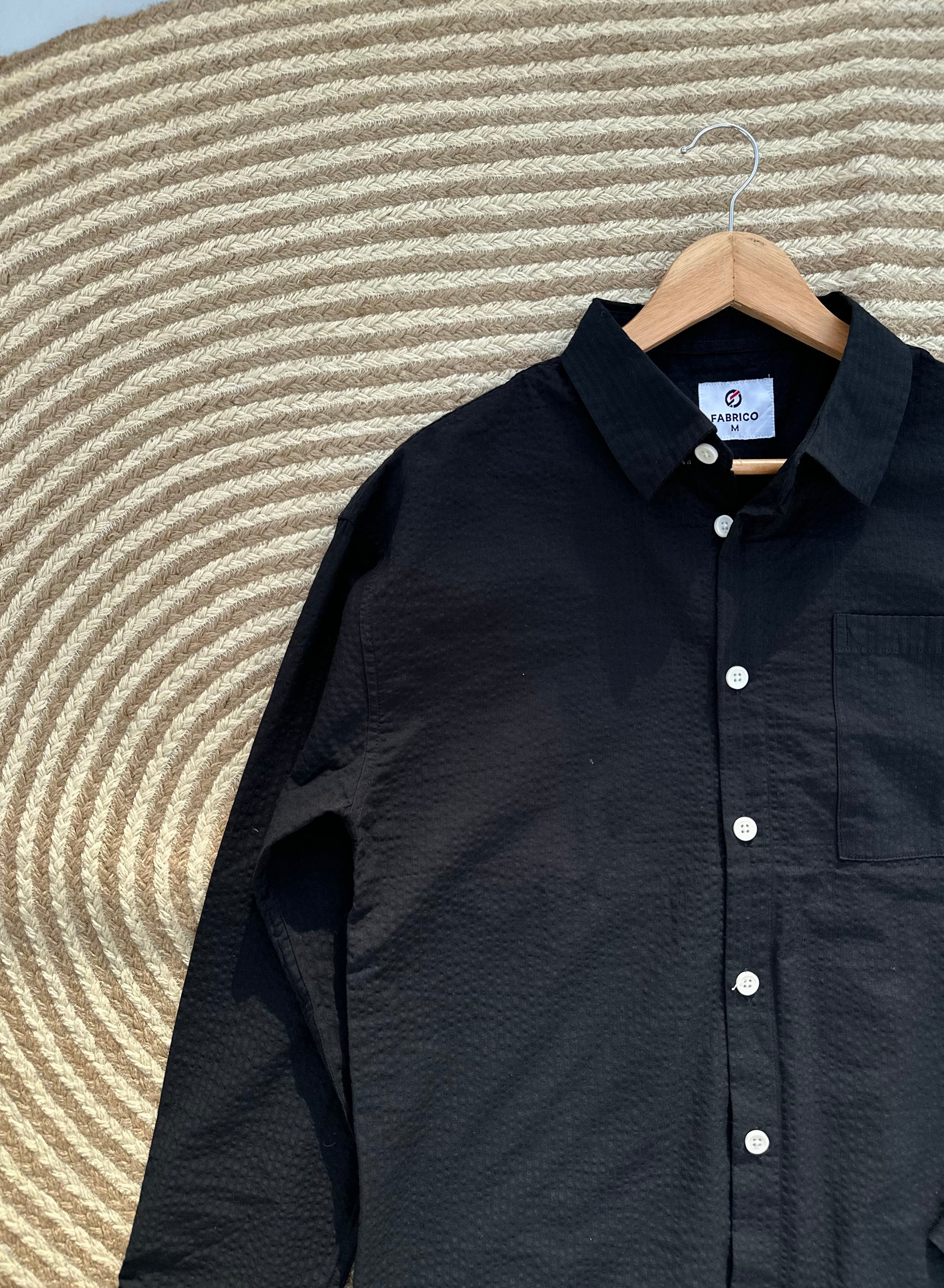 Unisex TreeWear Black boxy shirt