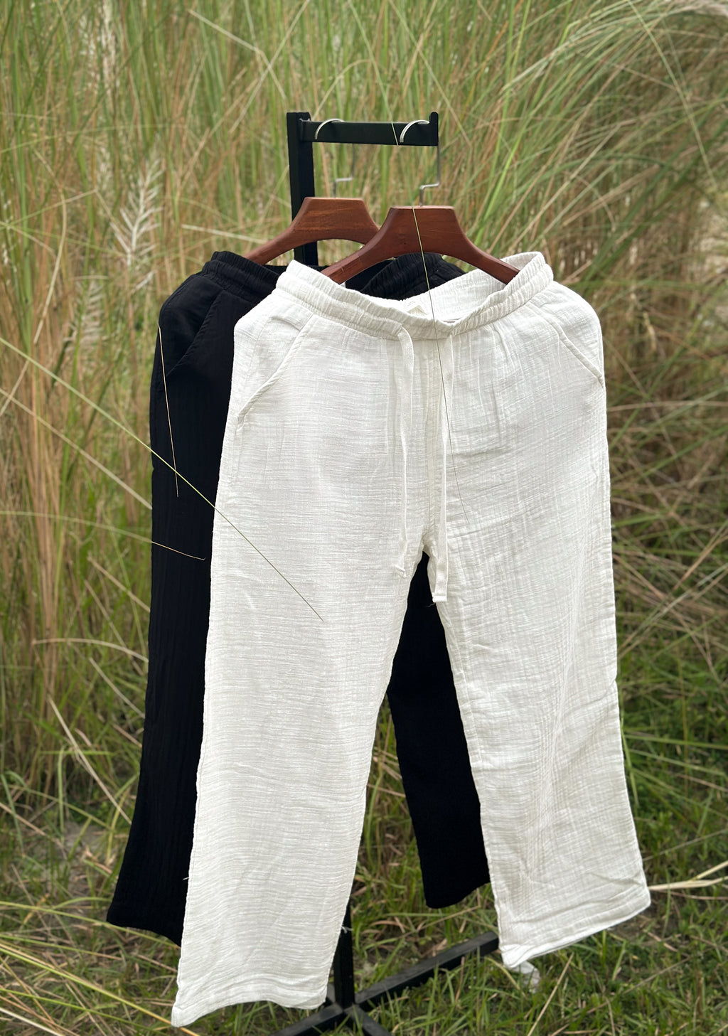 Unisex TreeWear Baggy Trouser White