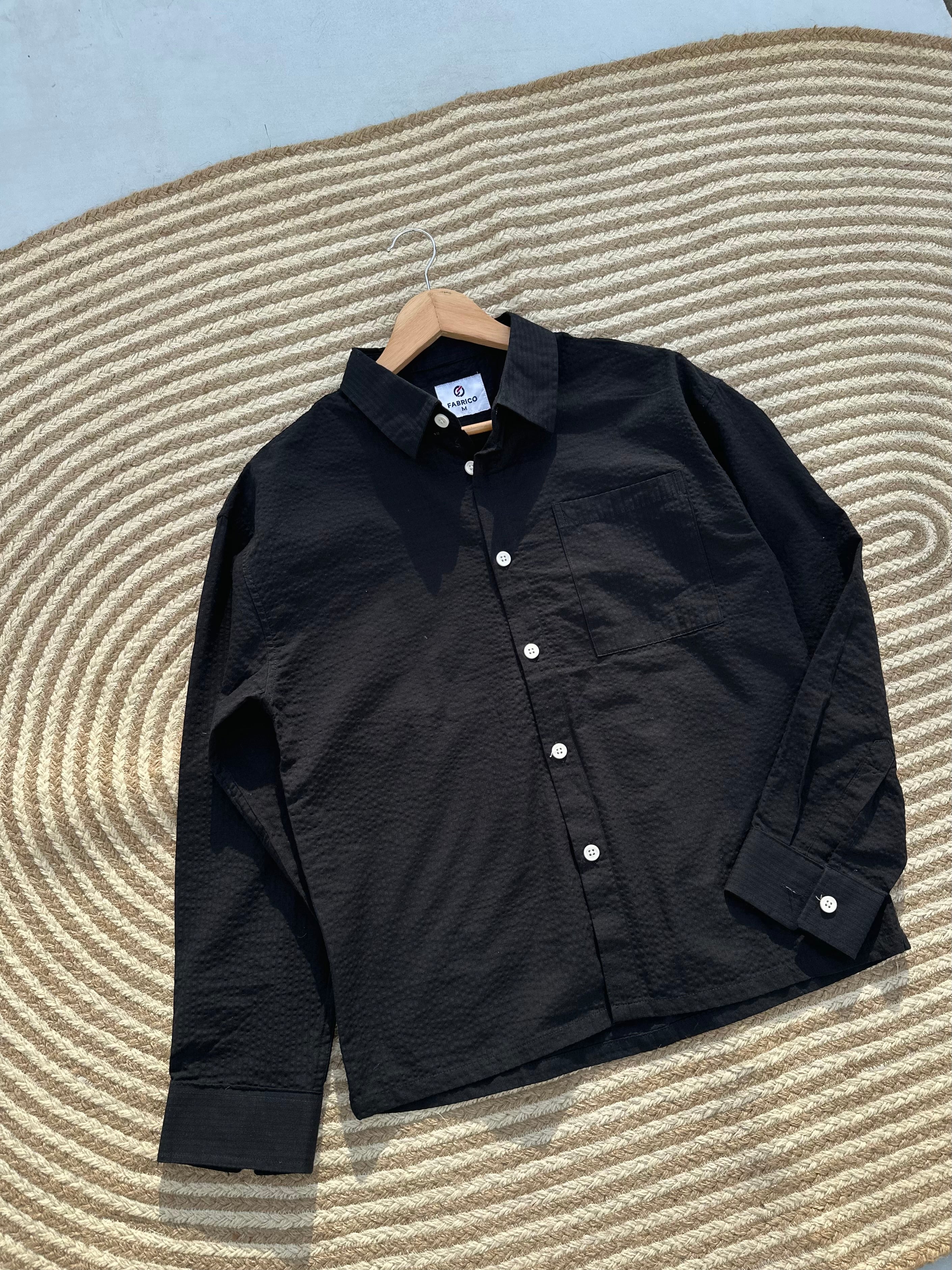 Unisex TreeWear Black boxy shirt