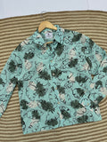 Mint Leaf Sketch Boxy Shirt