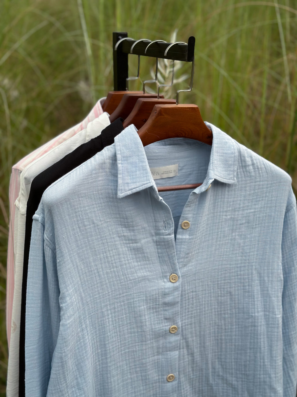 Sky Line Boxy Fit Shirt